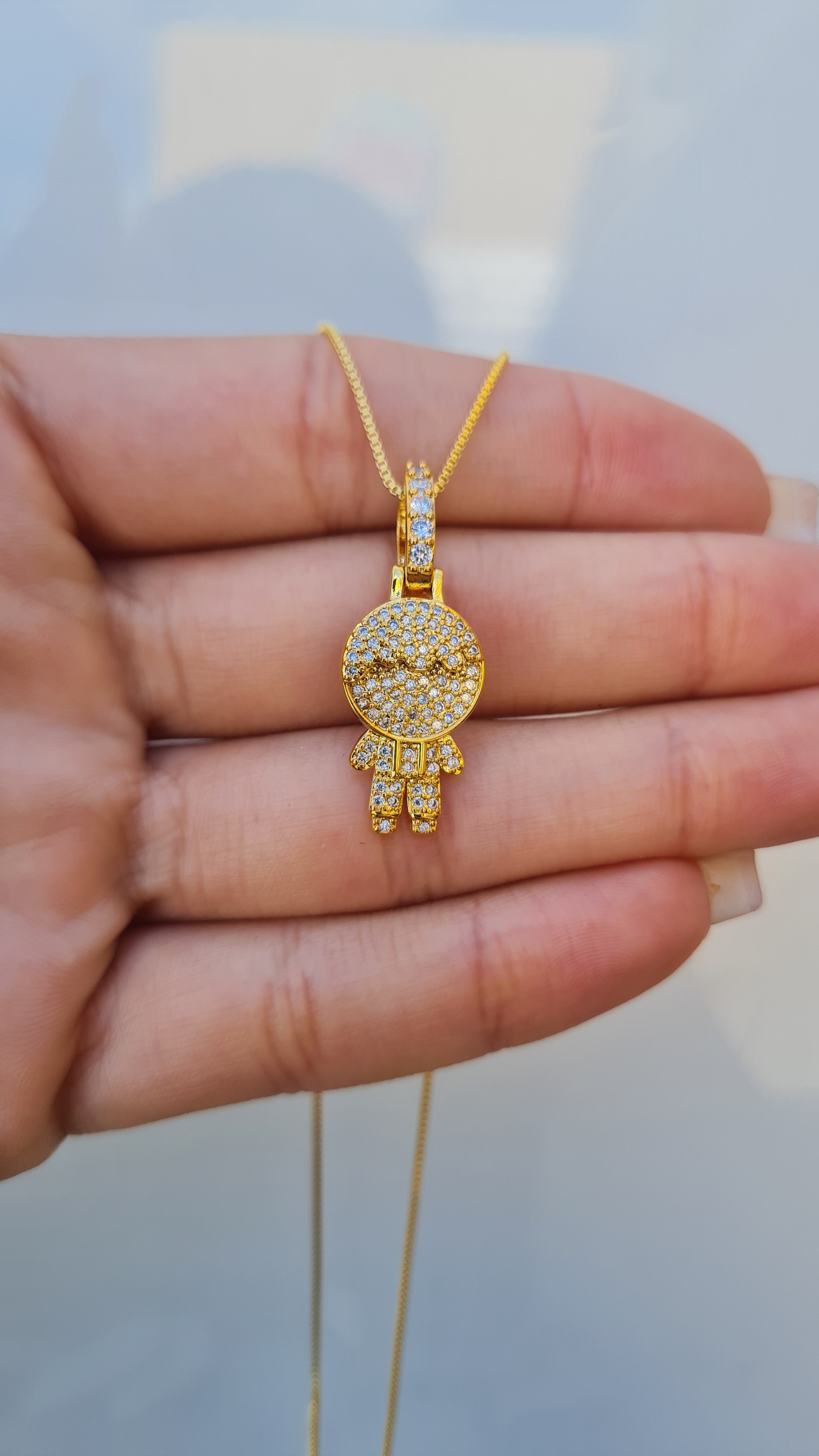 Colar Menina e Menino