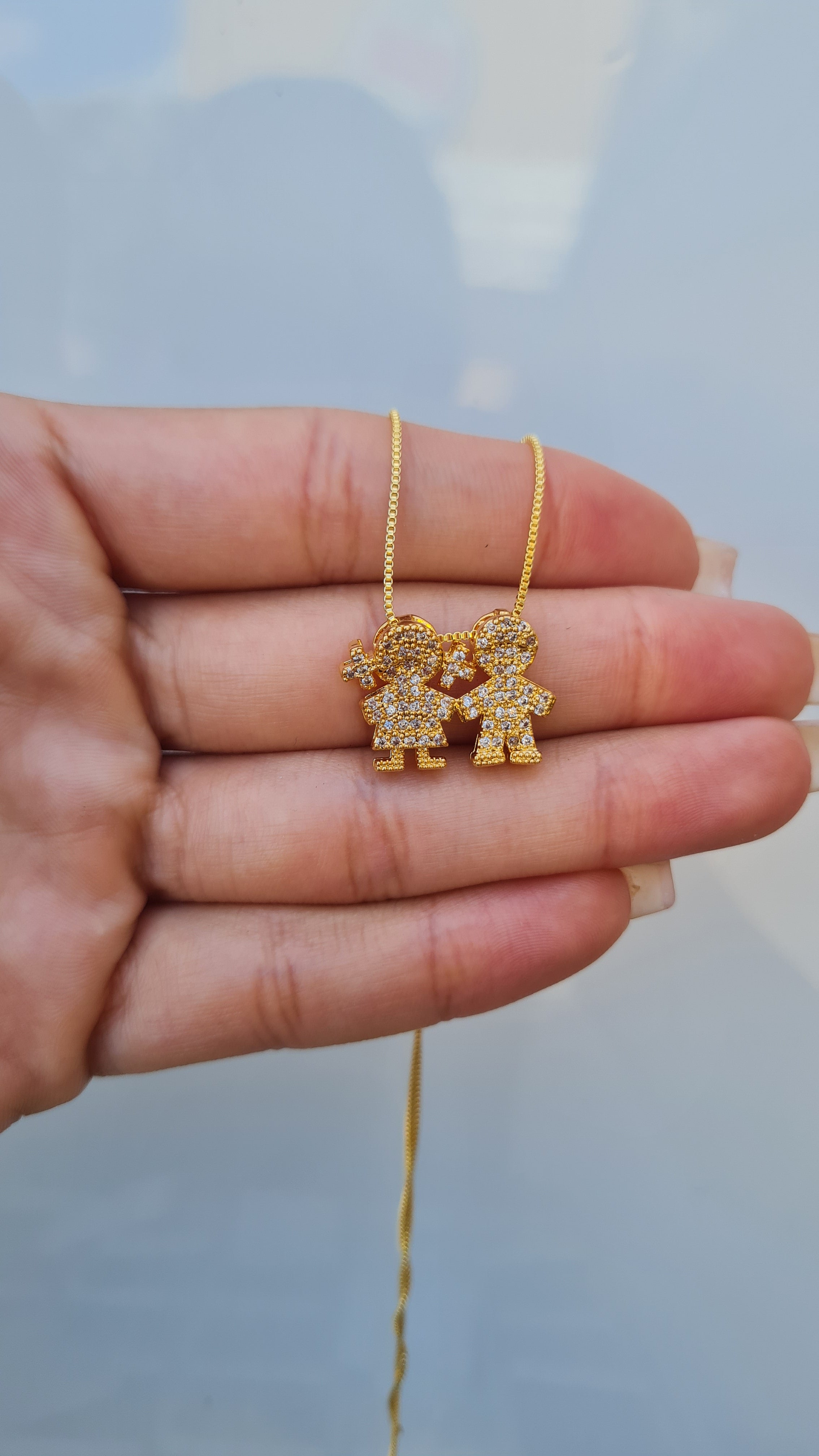 Colar Menino e Menina