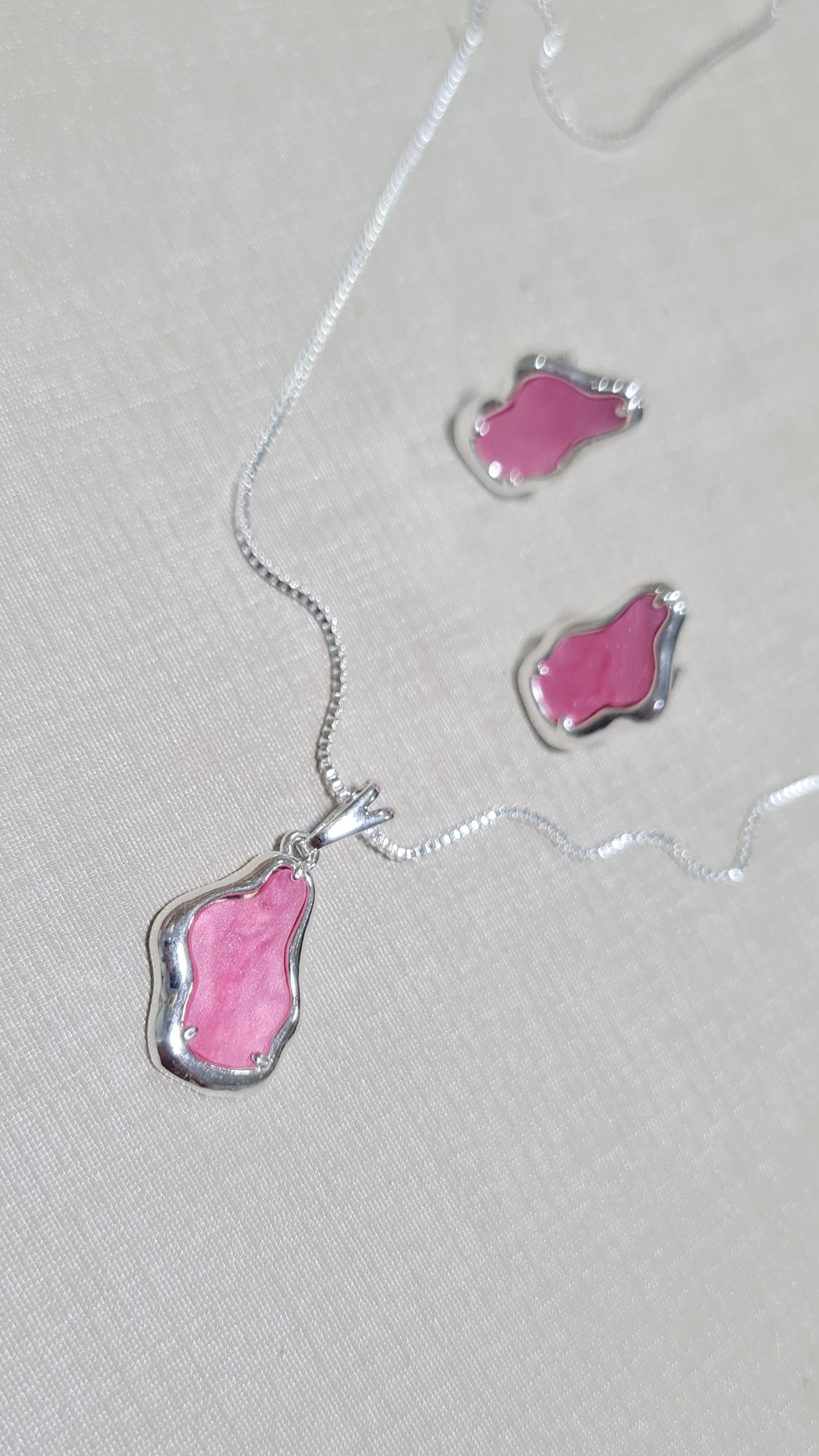 Conjunto Pedra Resinada