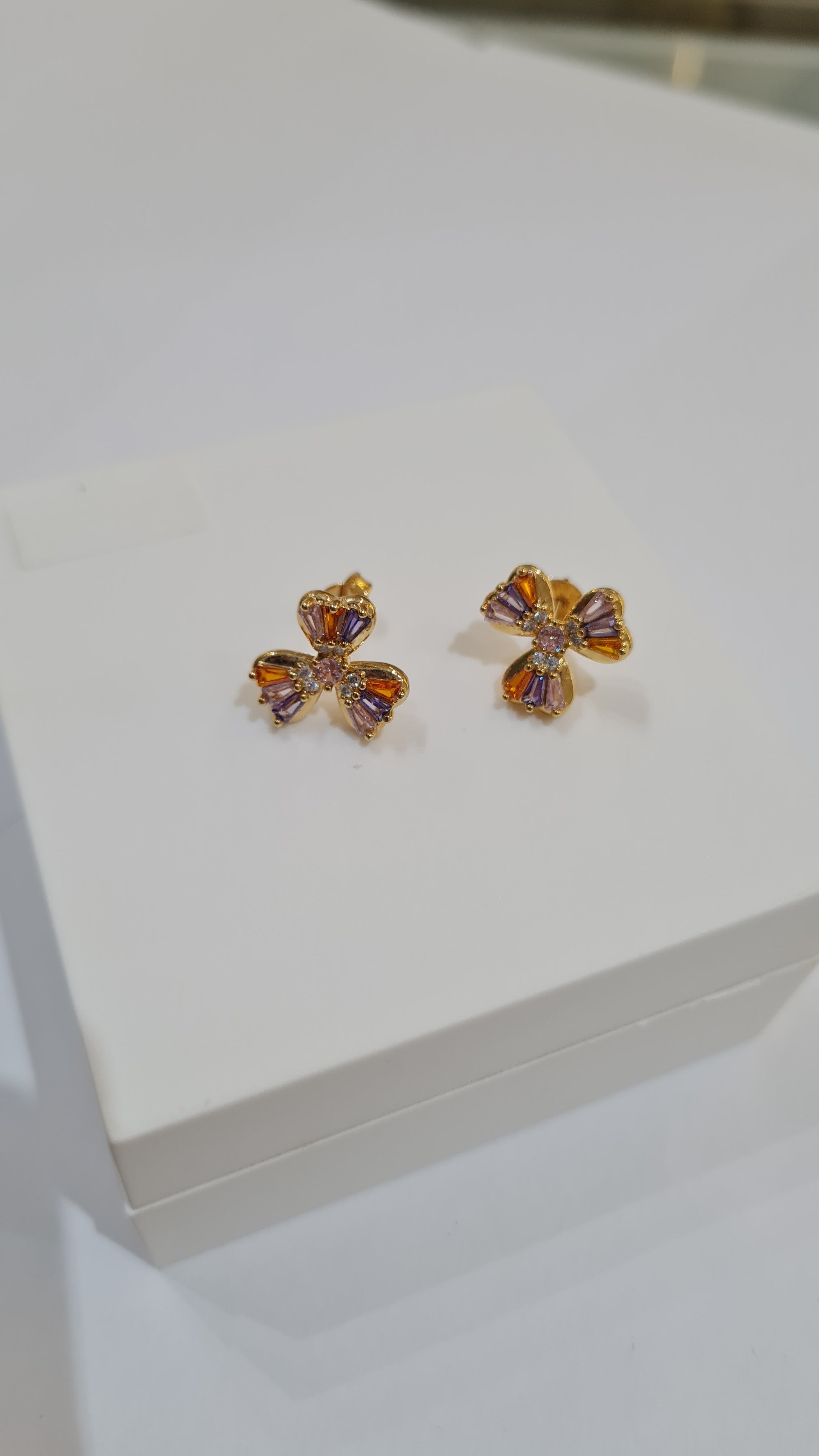 Brinco Flor Colorida