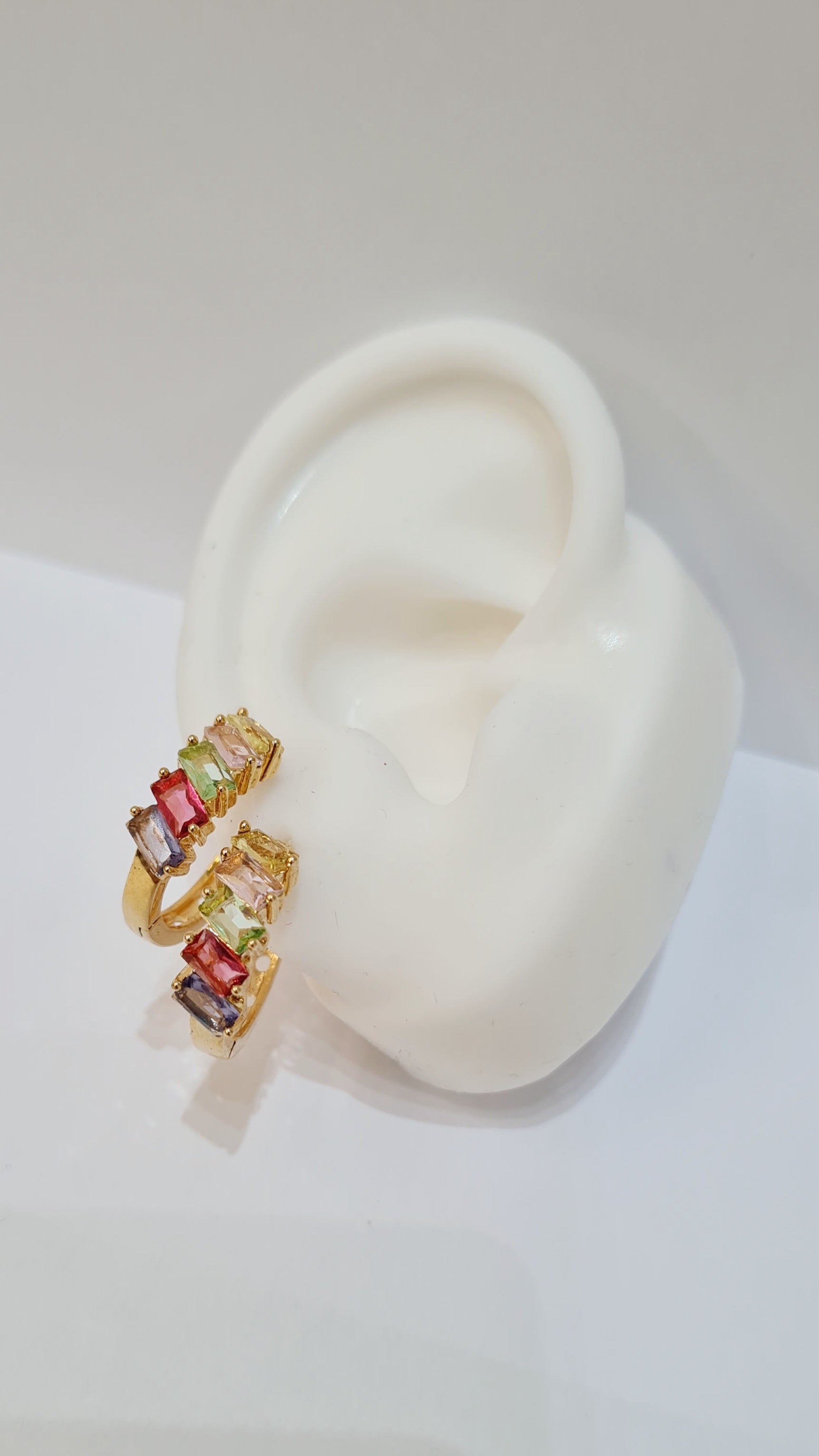 Brinco Argolinha Colorida