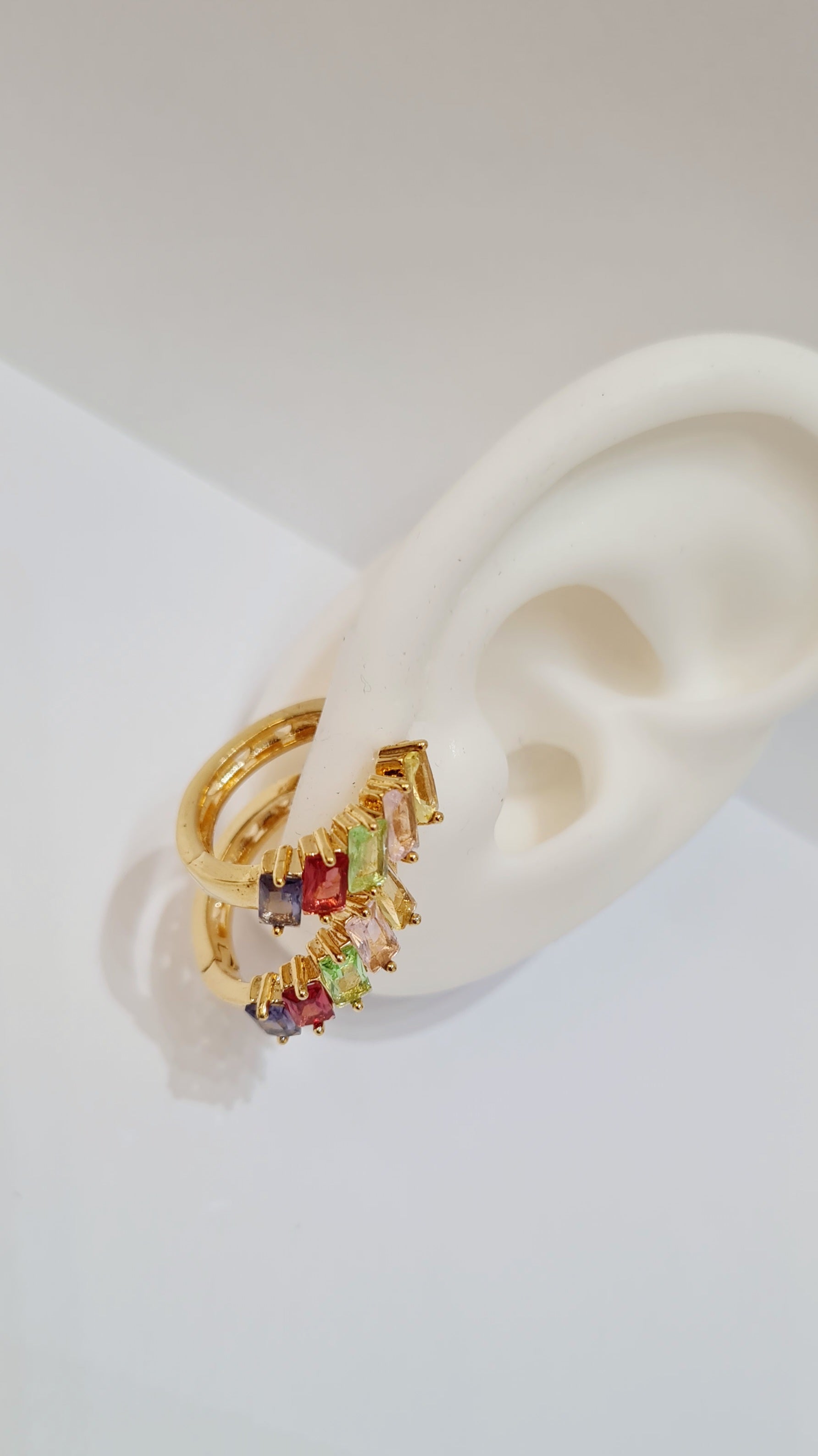 Brinco Argolinha Colorida