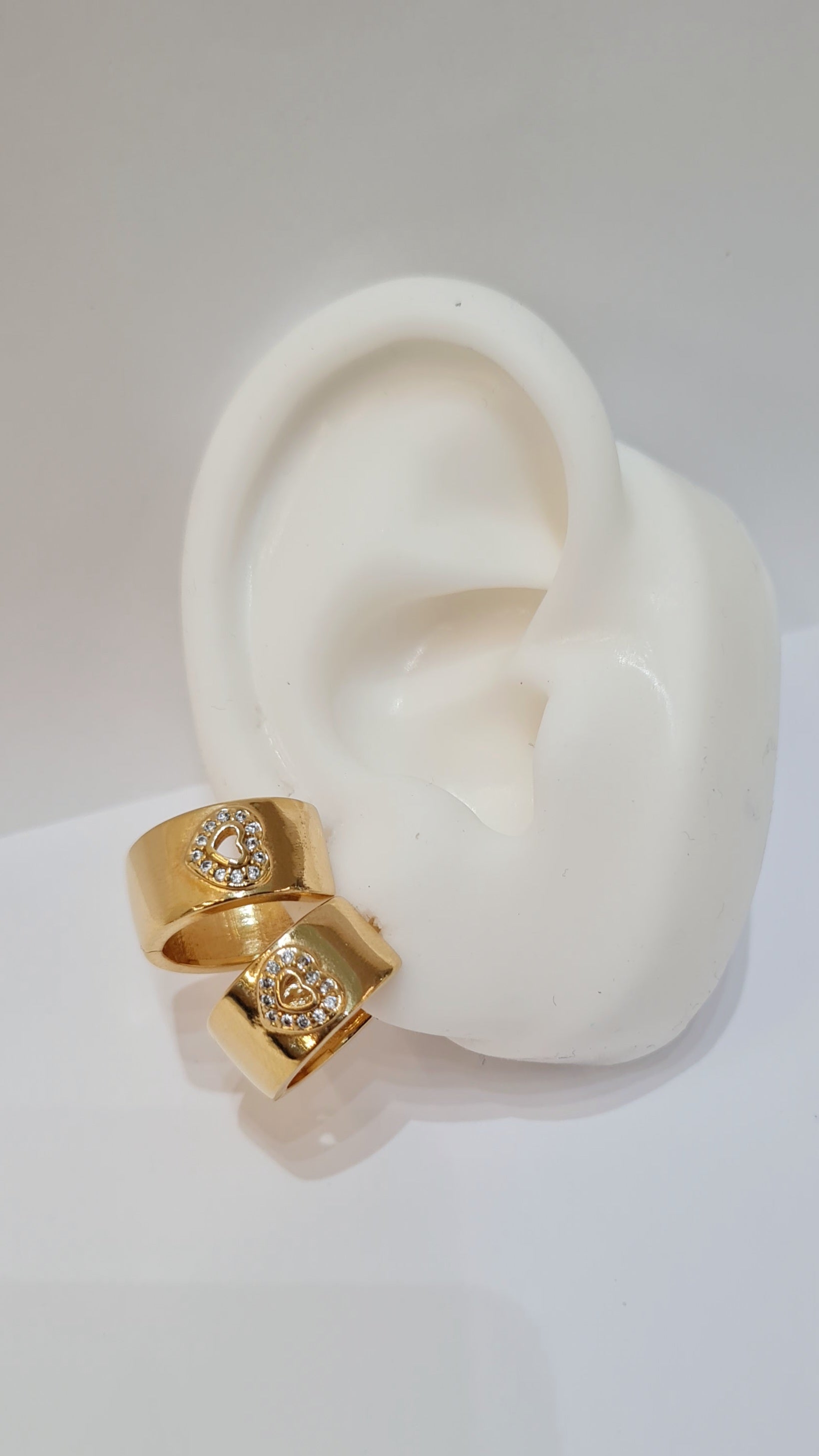 Brinco Argola Coração