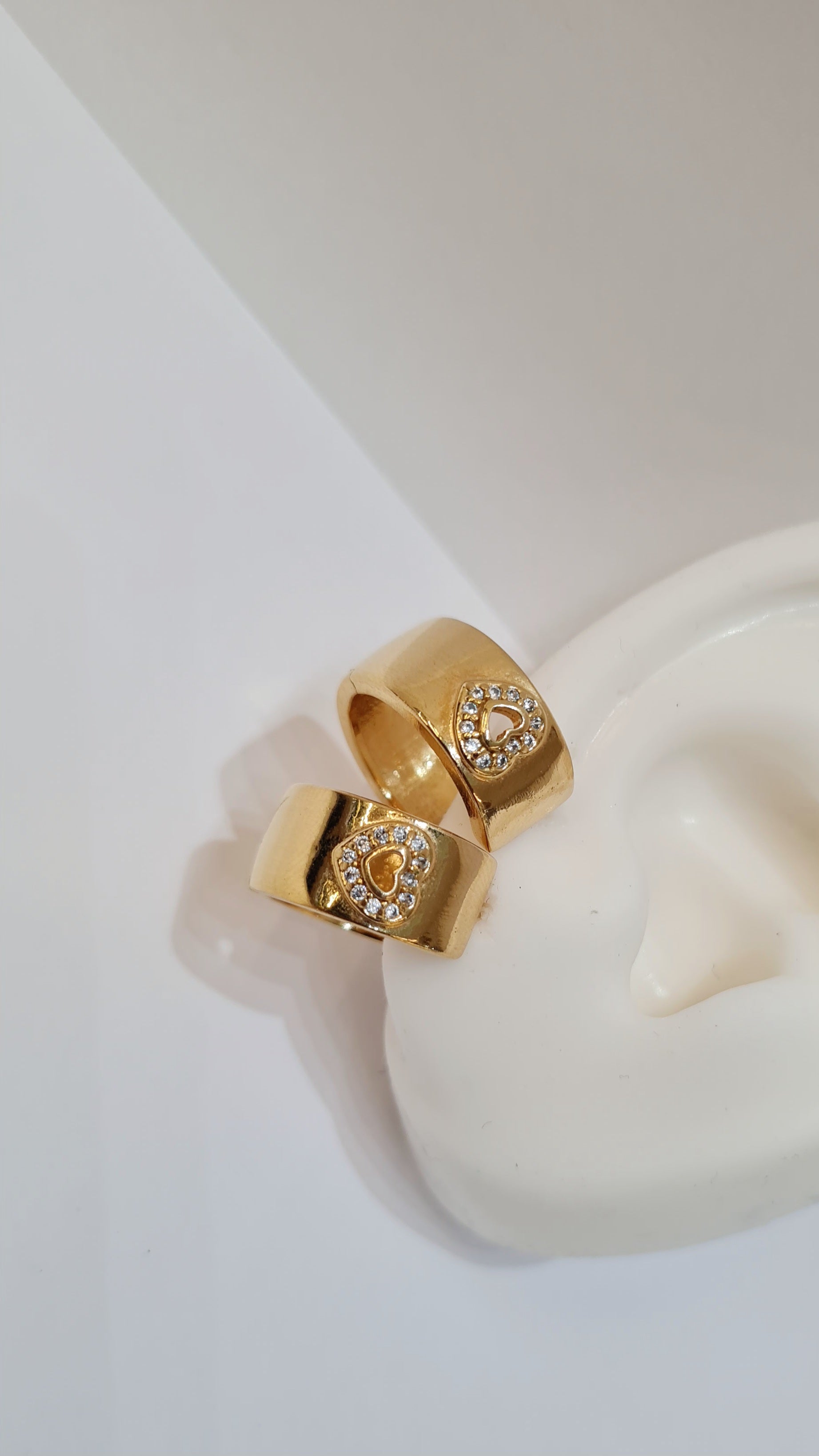 Brinco Argola Coração