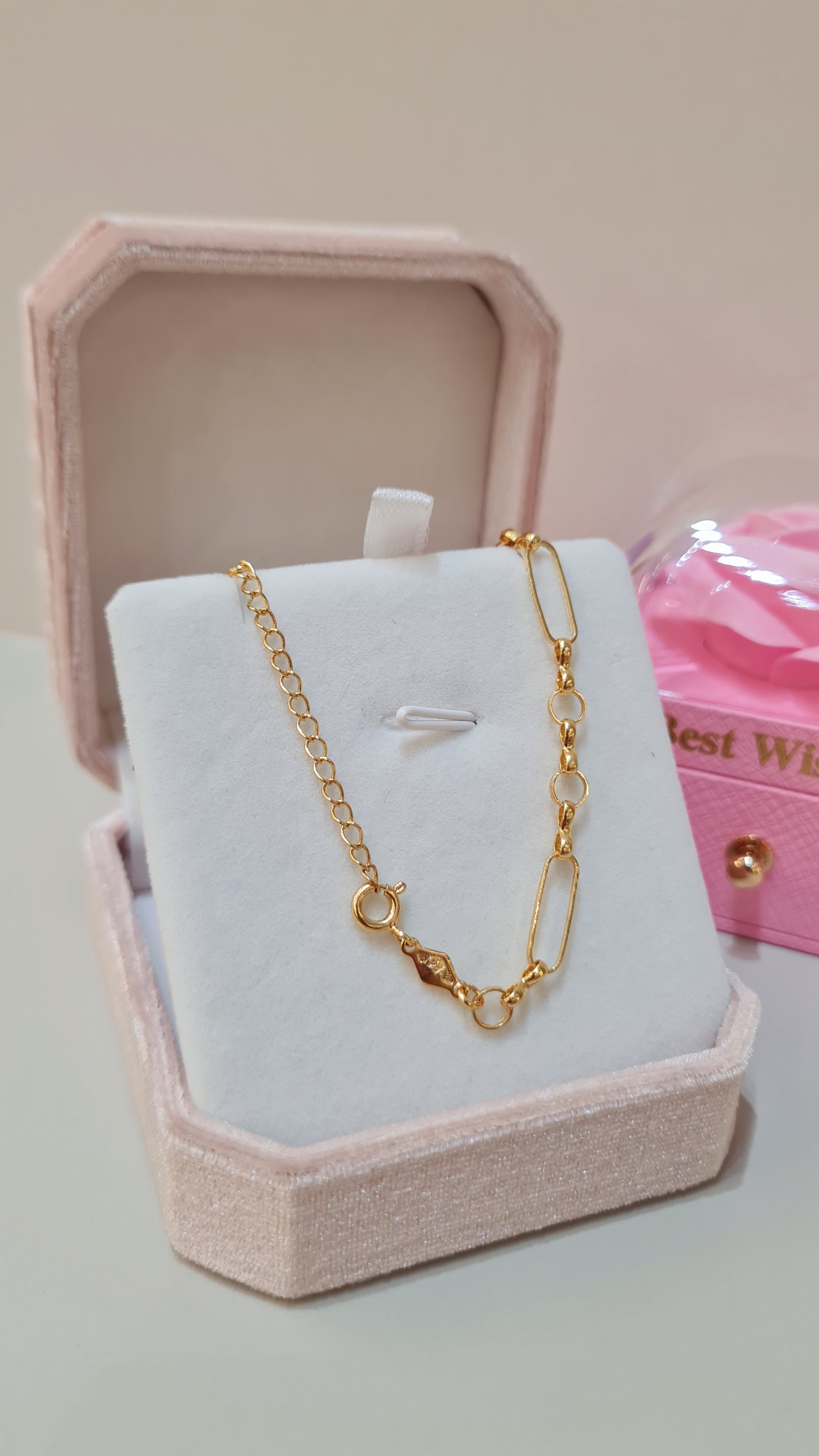 Pulseira Elos Alongados