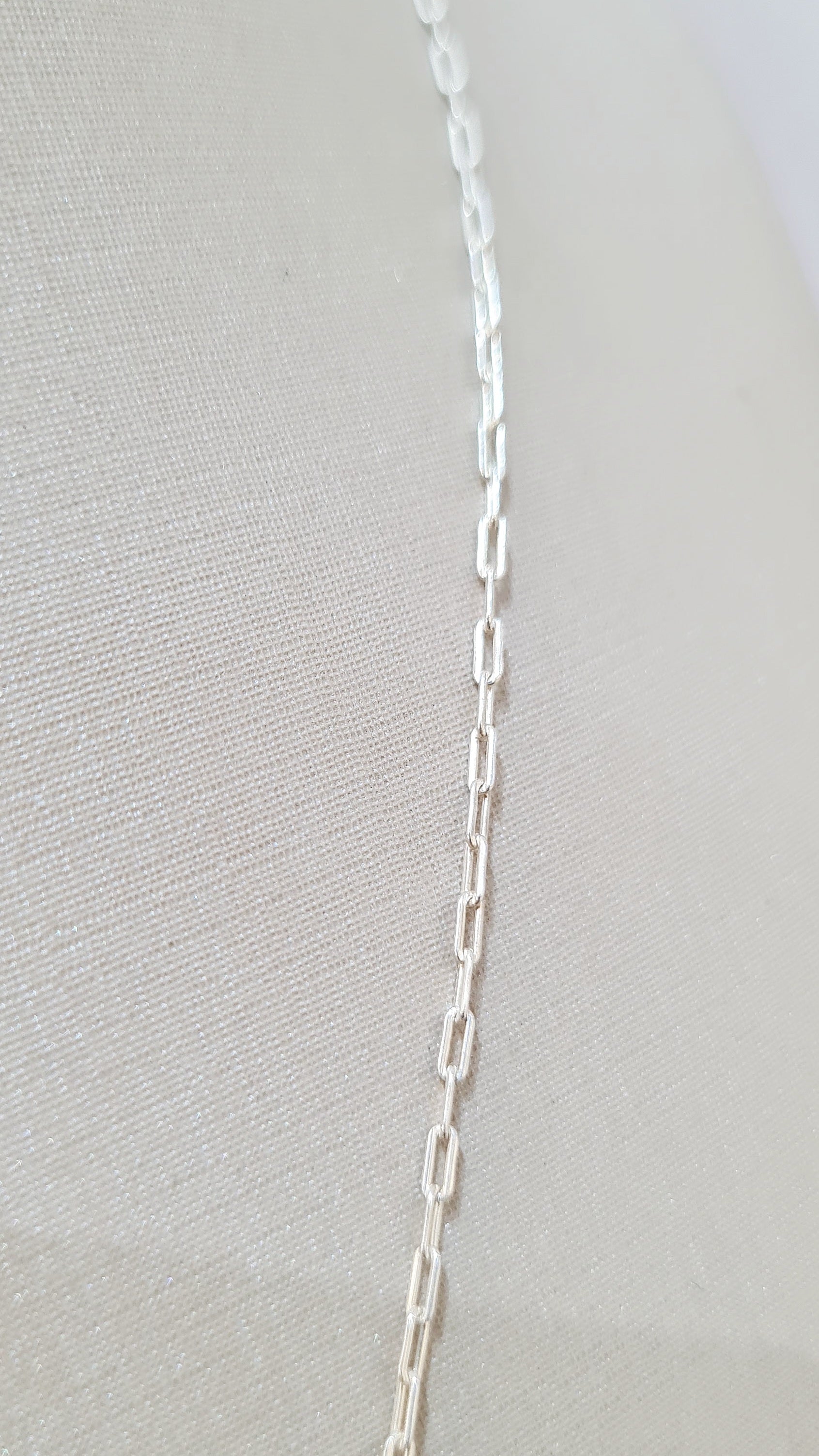 Colar em Prata 925 com Duas Gotas de Cristal Colorido