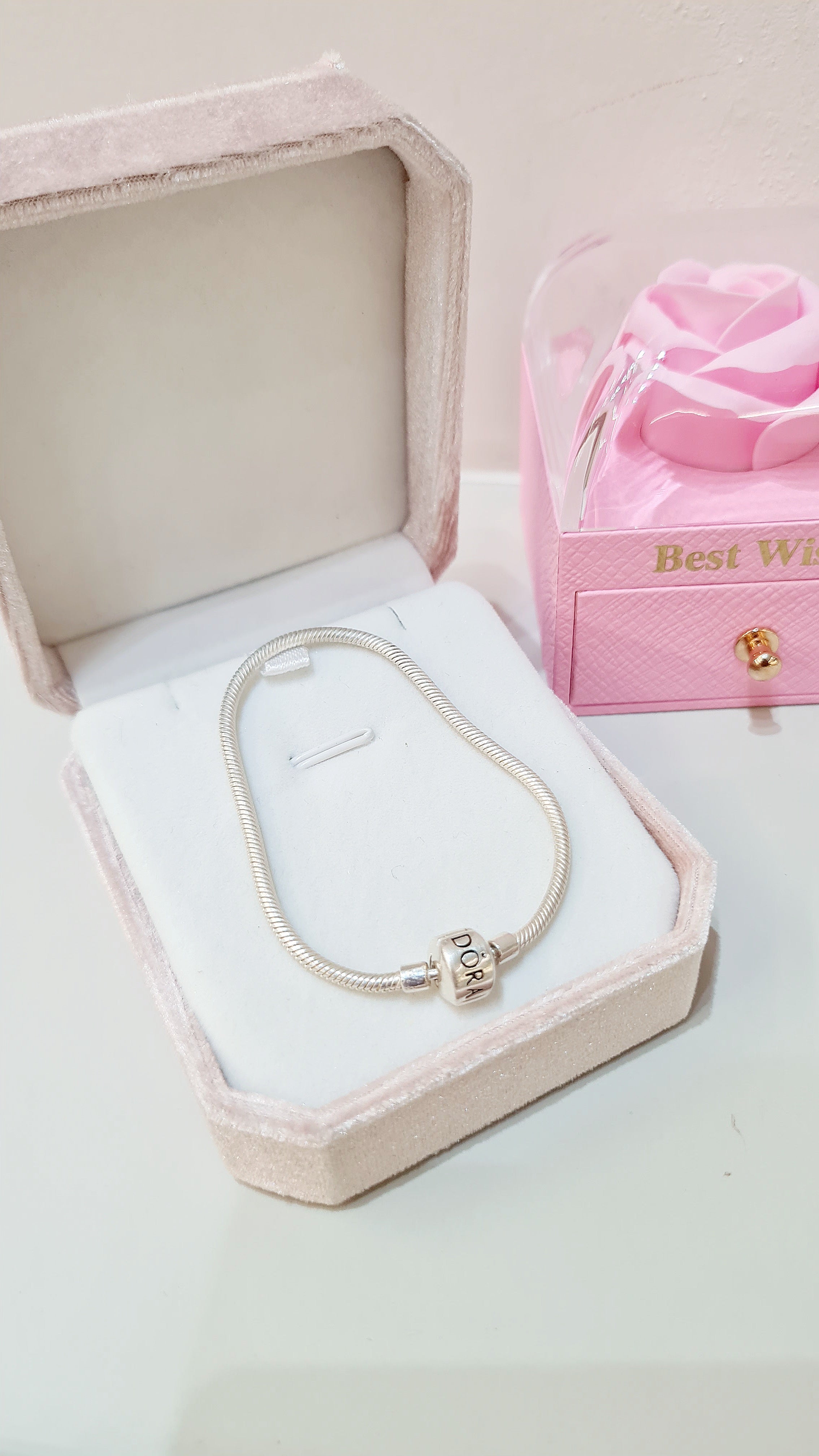 Pulseira em Prata 925 – Estilo Pandora Clássica