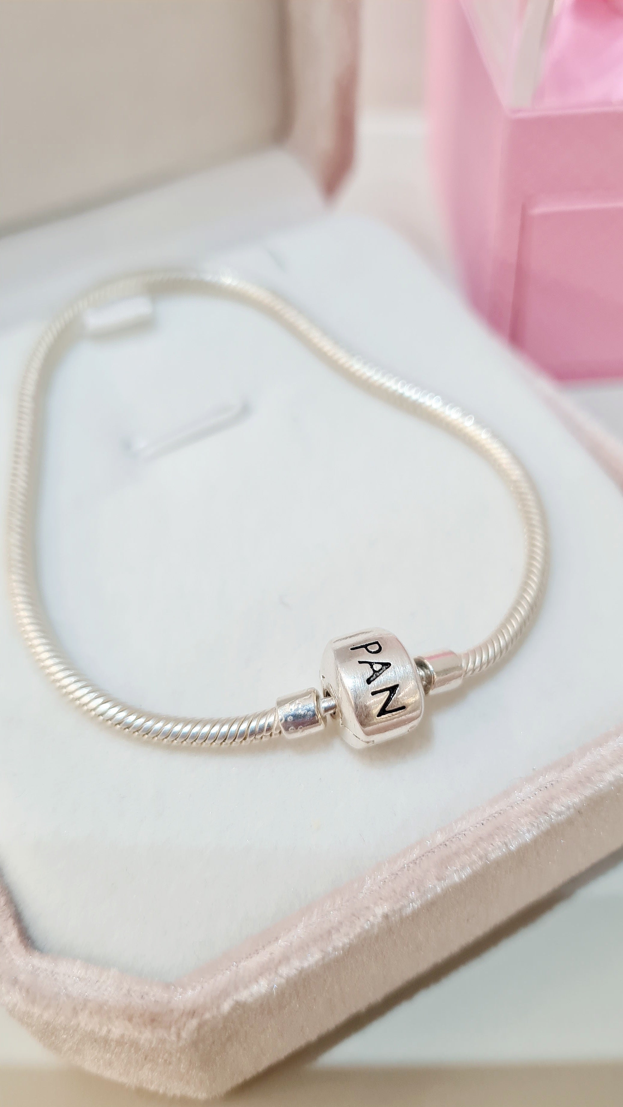 Pulseira em Prata 925 – Estilo Pandora Clássica