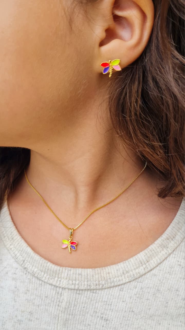 Conjunto Infantil Borboleta