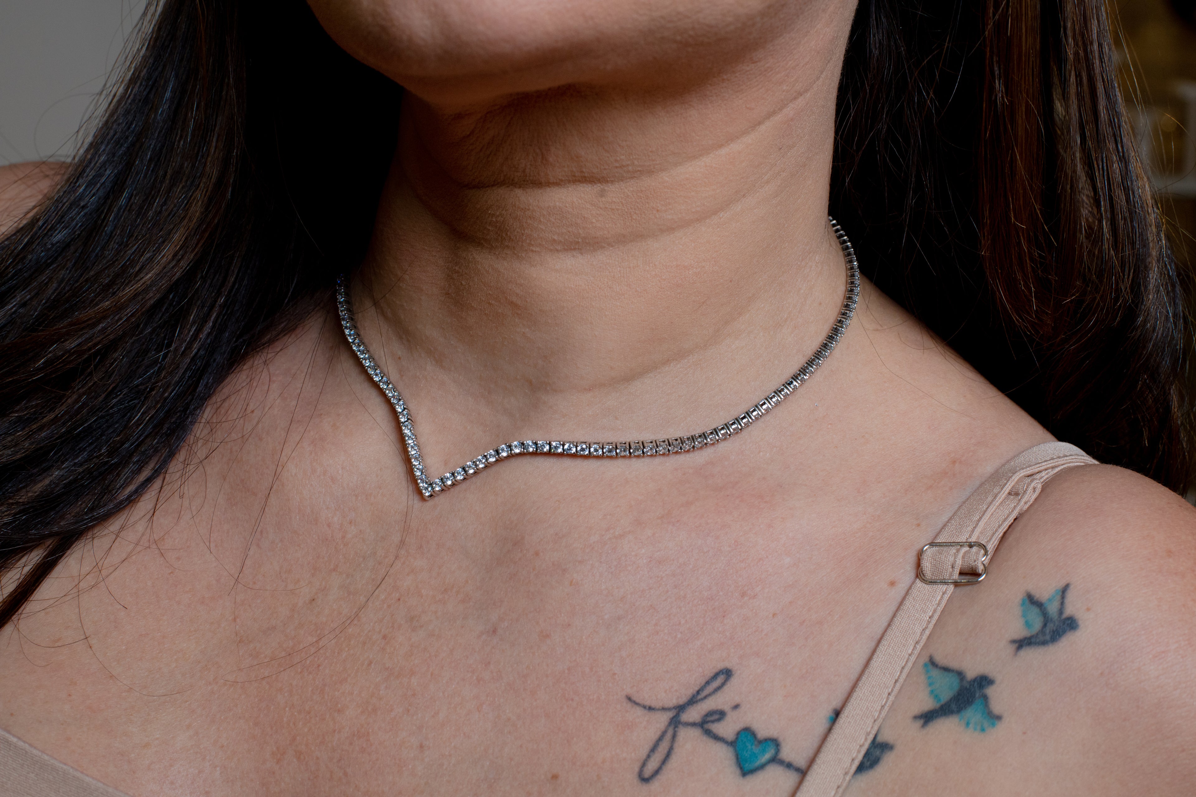 Colar Riviera em Prata 925