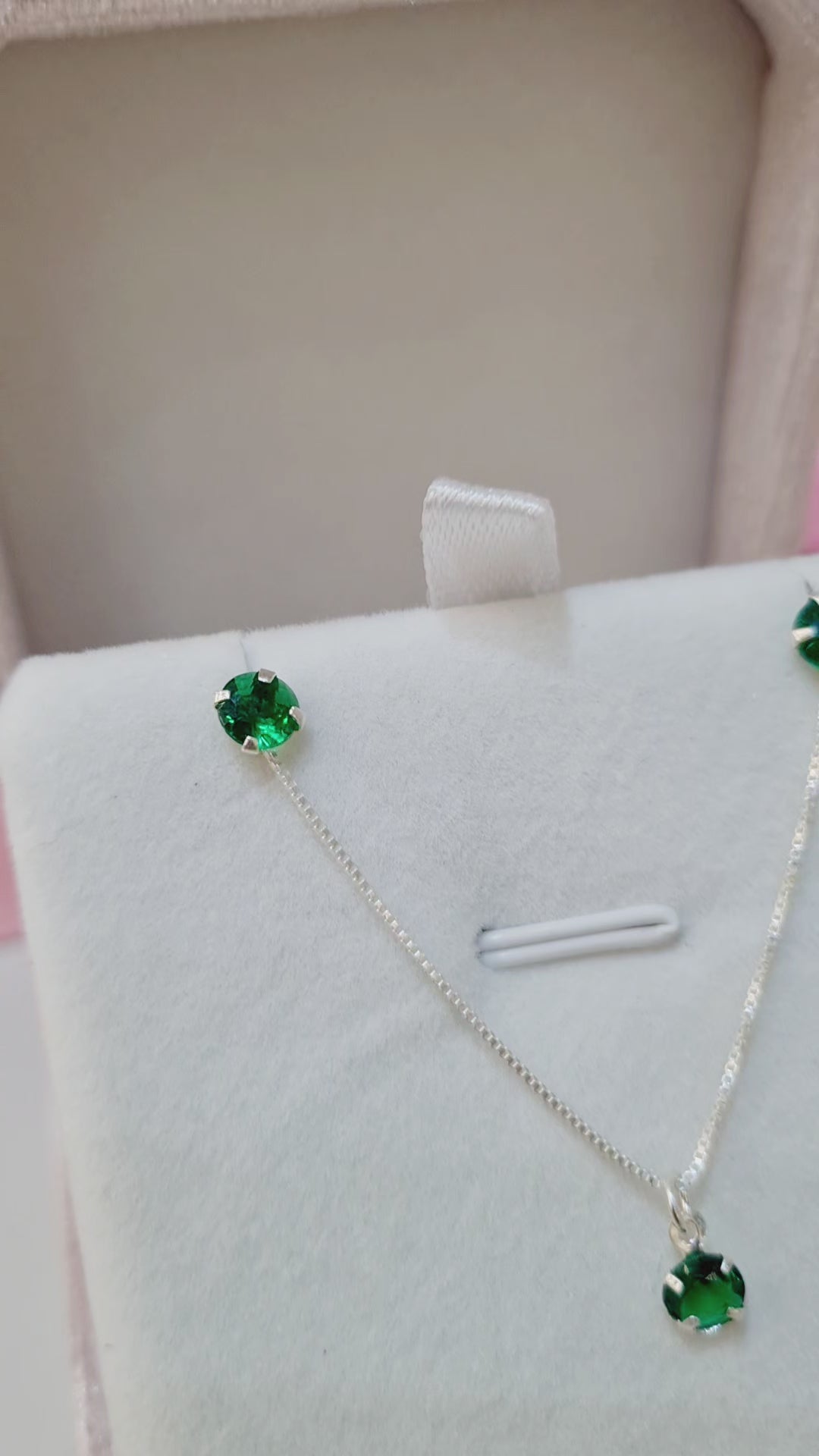 Conjunto em Prata 925 com Pedra