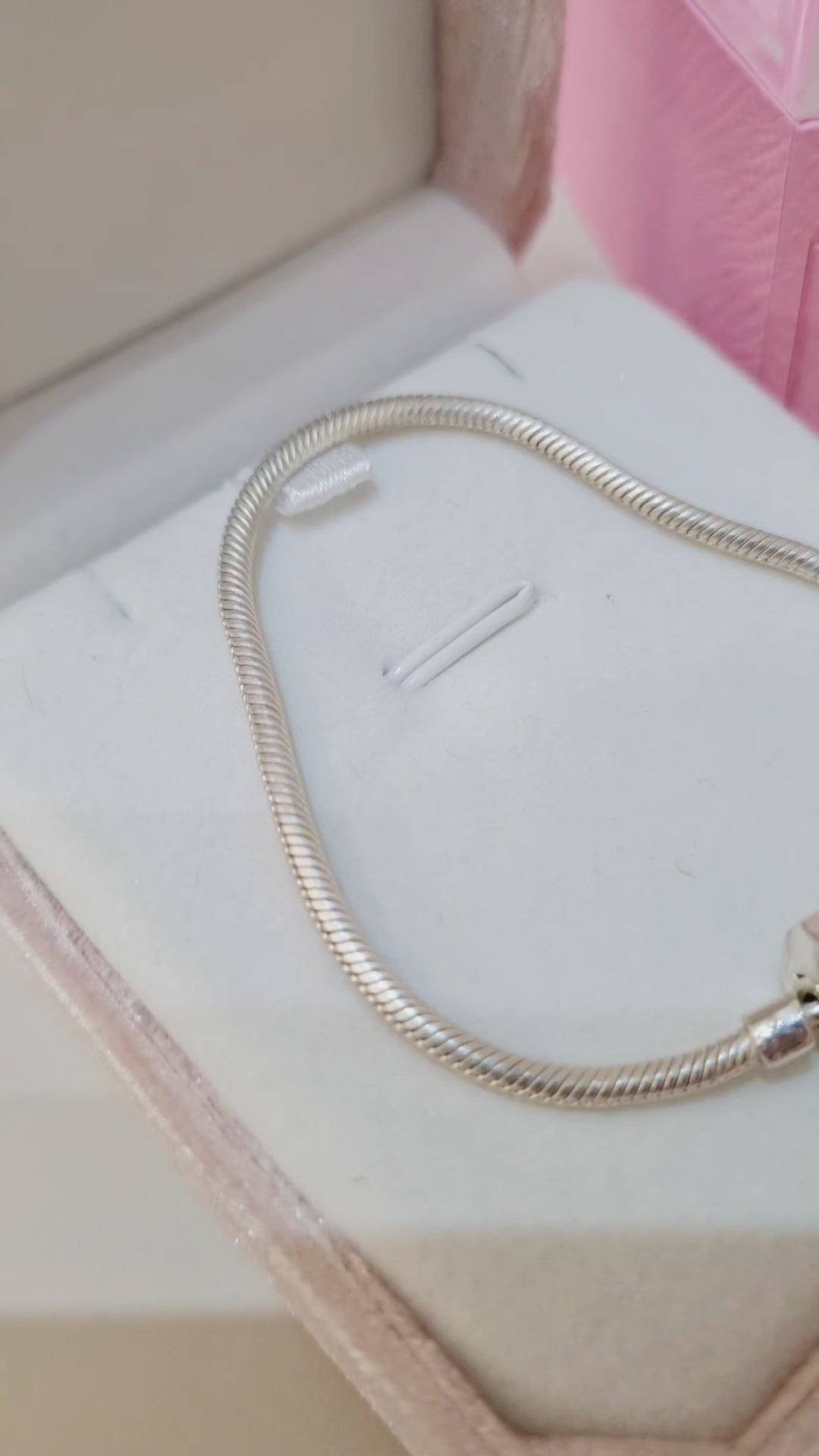 Pulseira em Prata 925 – Estilo Pandora Clássica