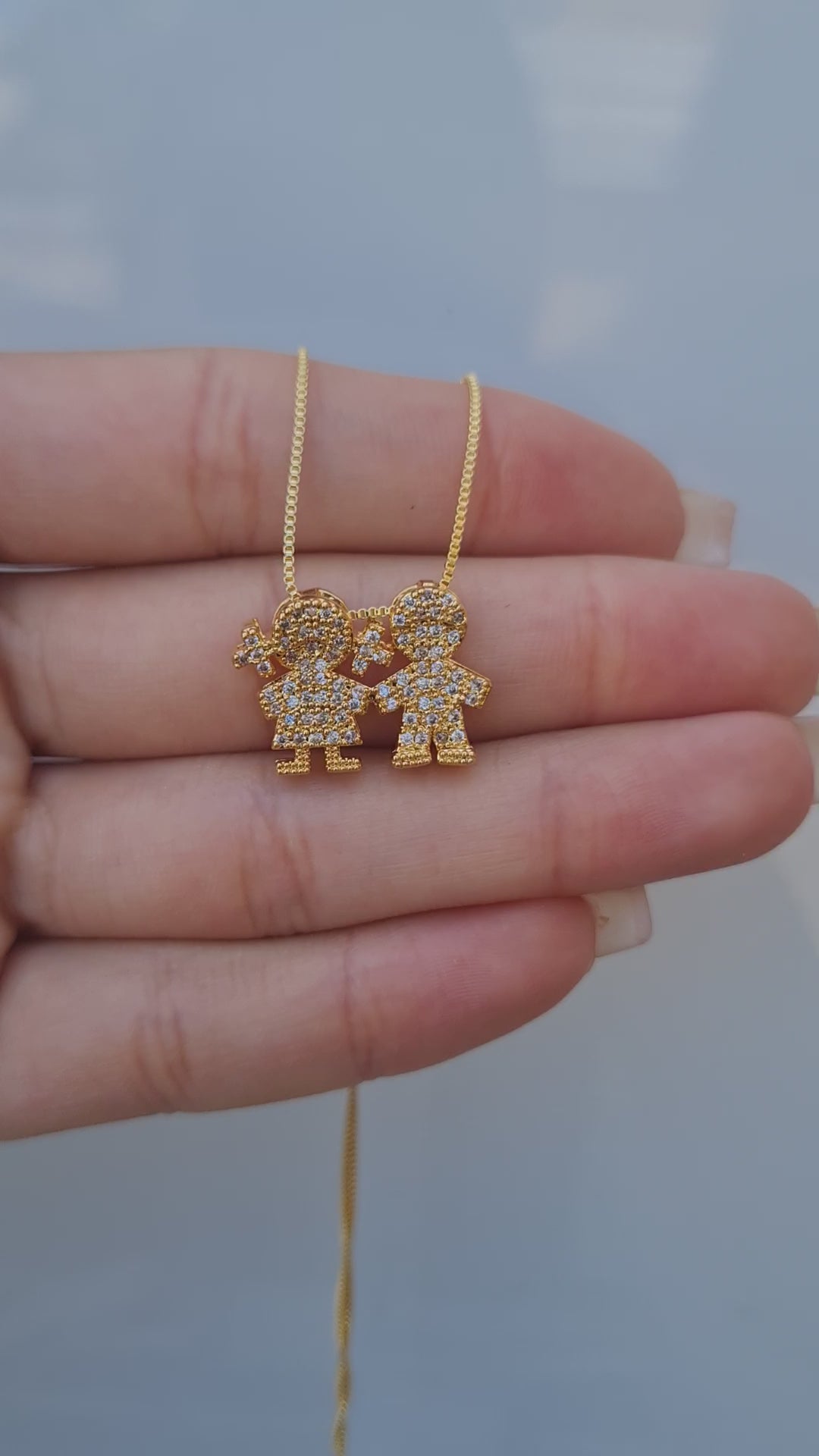 Colar Menino e Menina