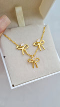 Conjunto Laço com Zircônia