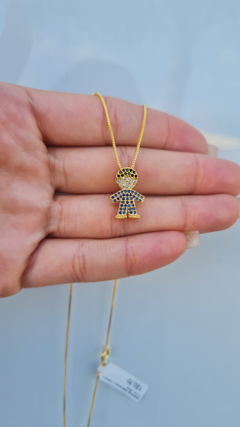 Colar Filho Cravejado