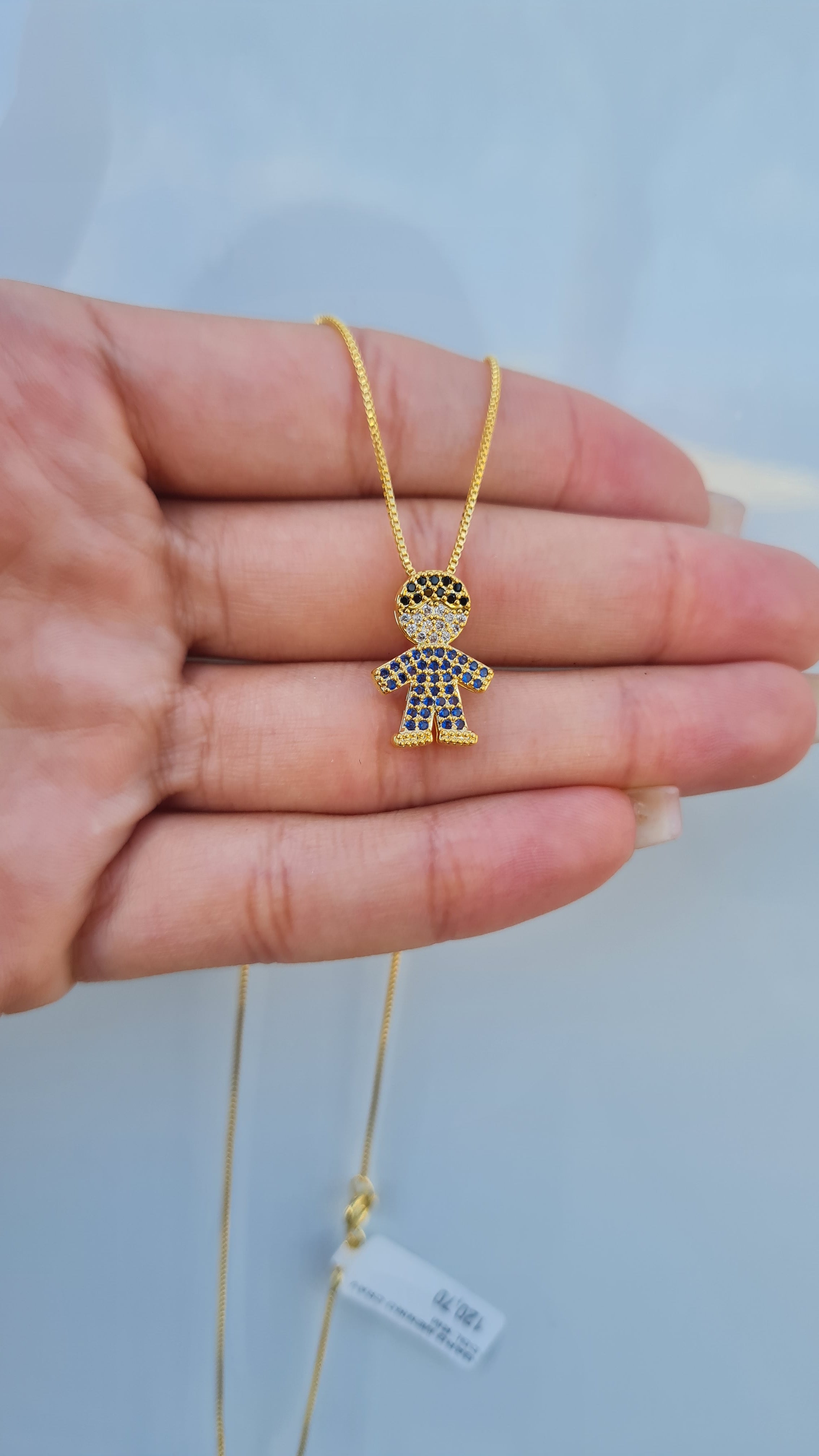 Colar Filho Cravejado