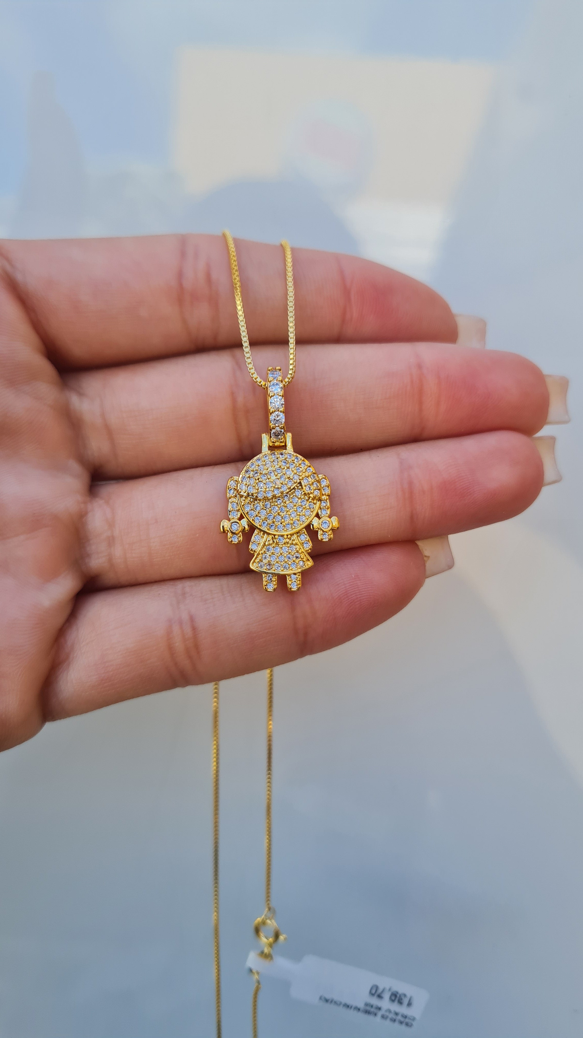 Colar Menina e Menino