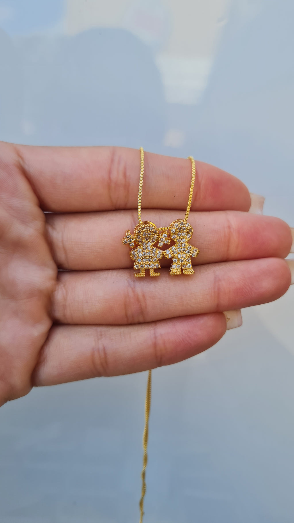 Colar Menino e Menina