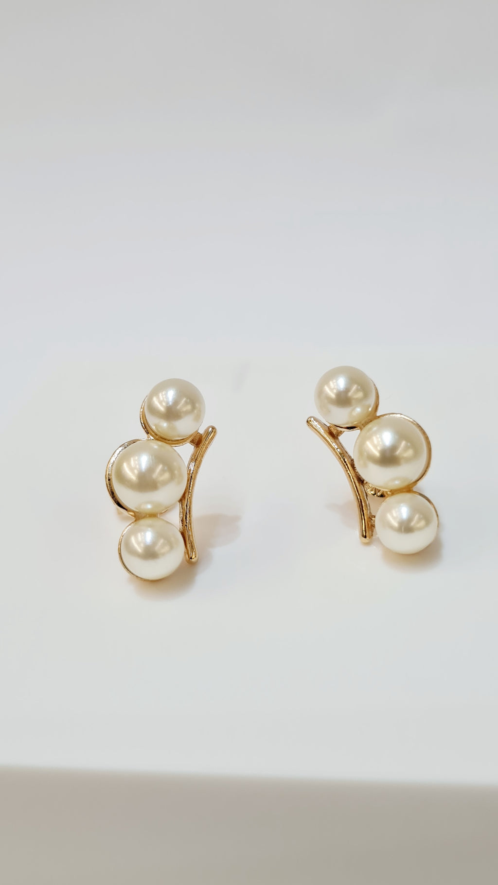 Brinco Três Pérolas