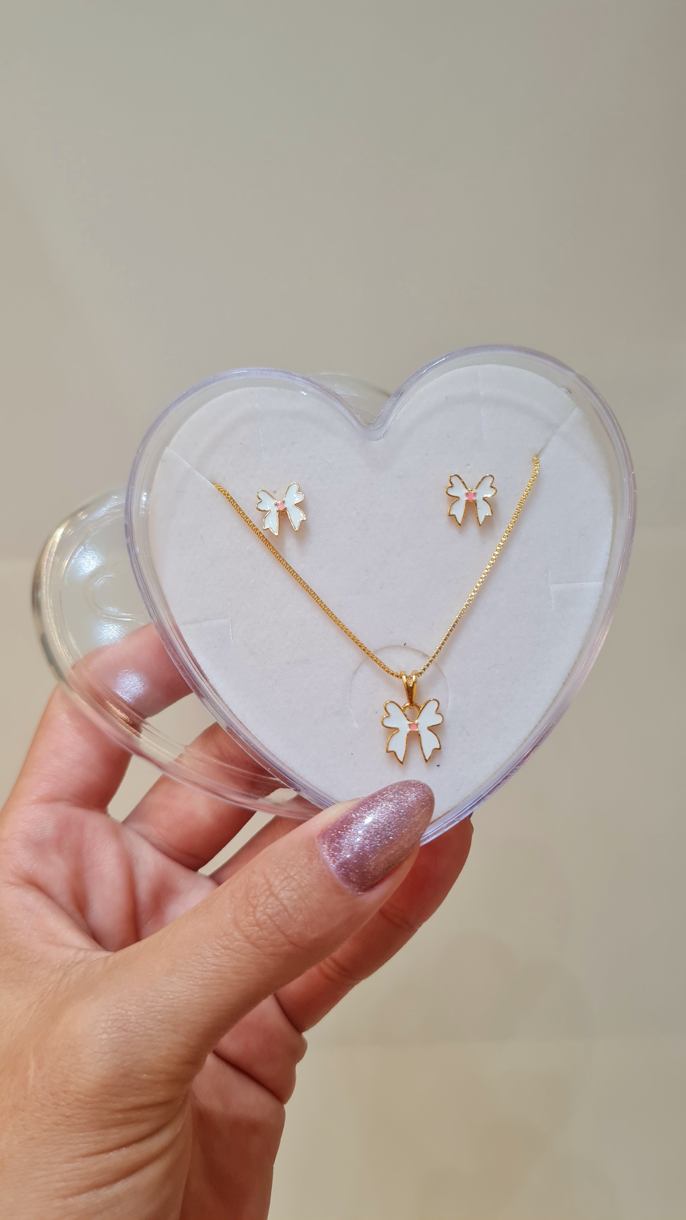 Conjunto Infantil Laço