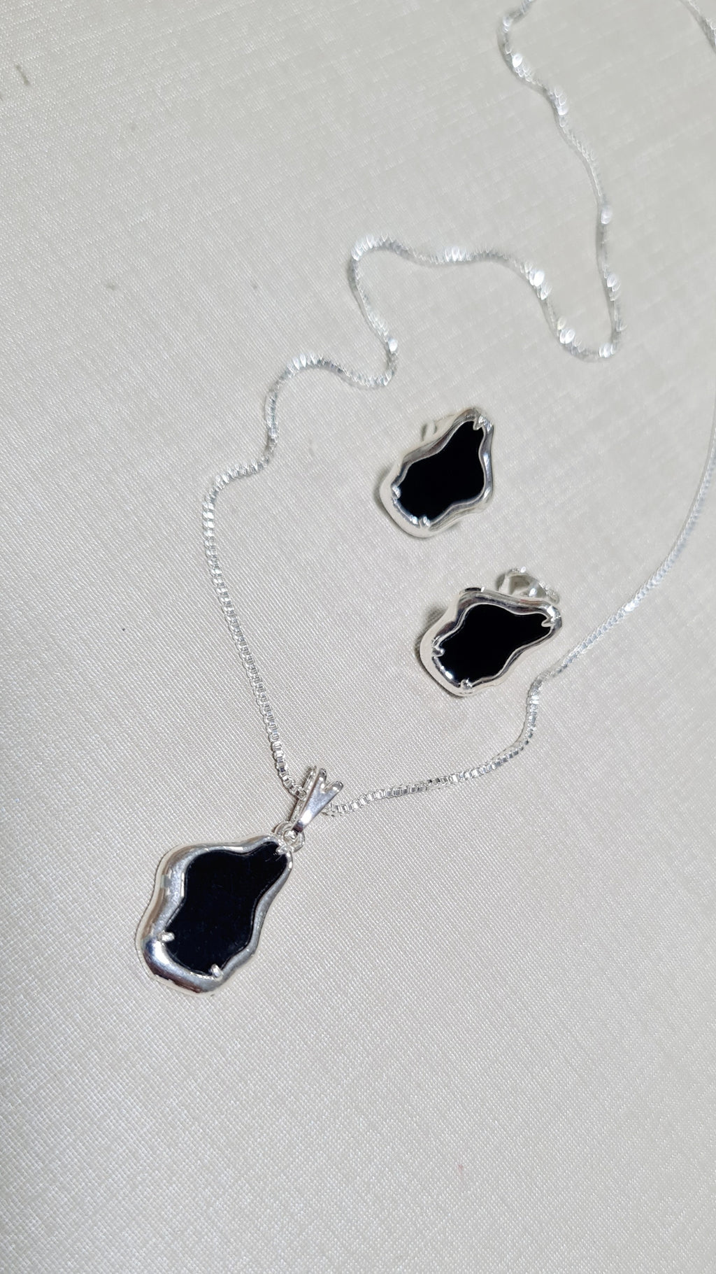 Conjunto Pedra Resinada