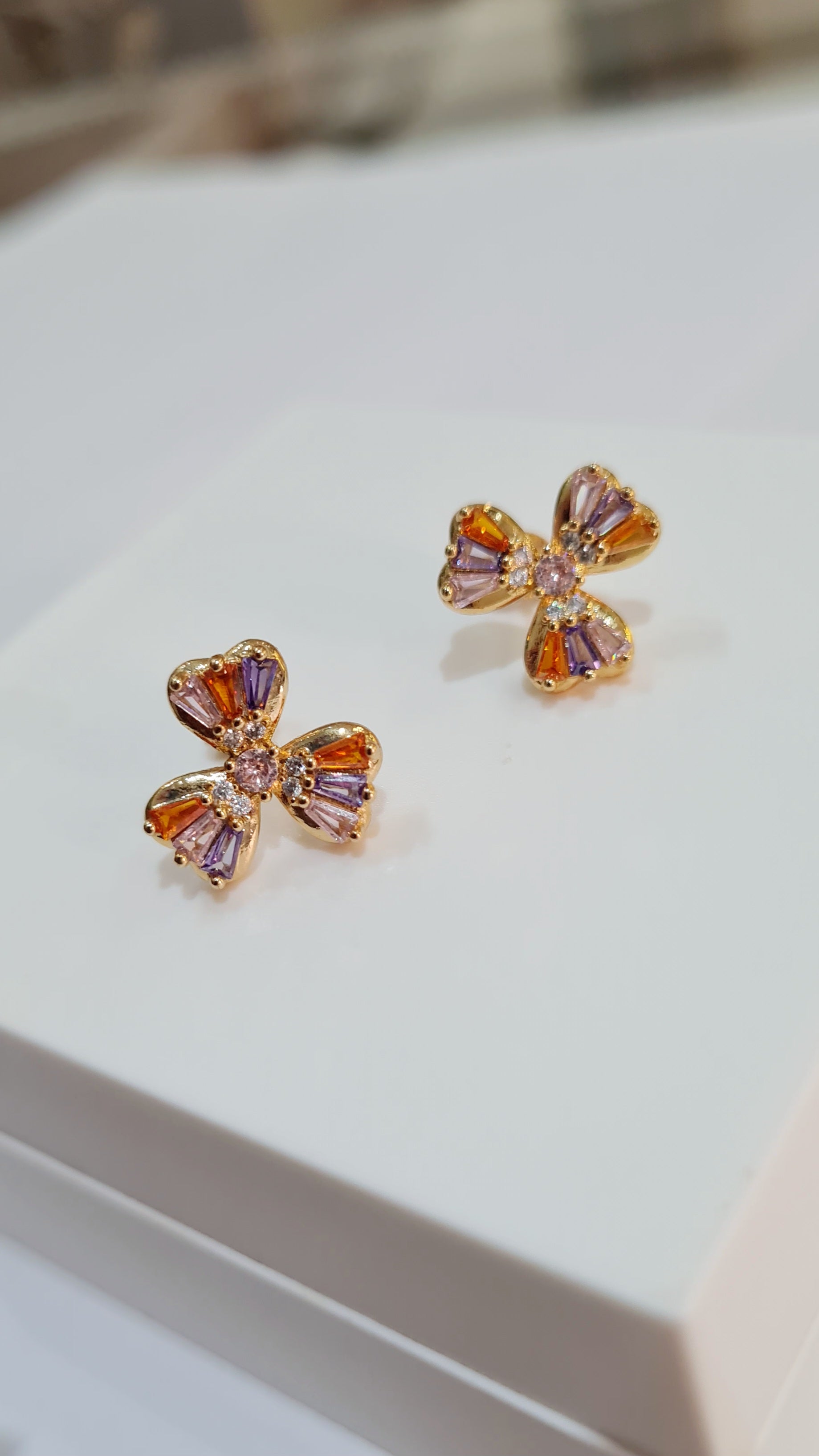 Brinco Flor Colorida