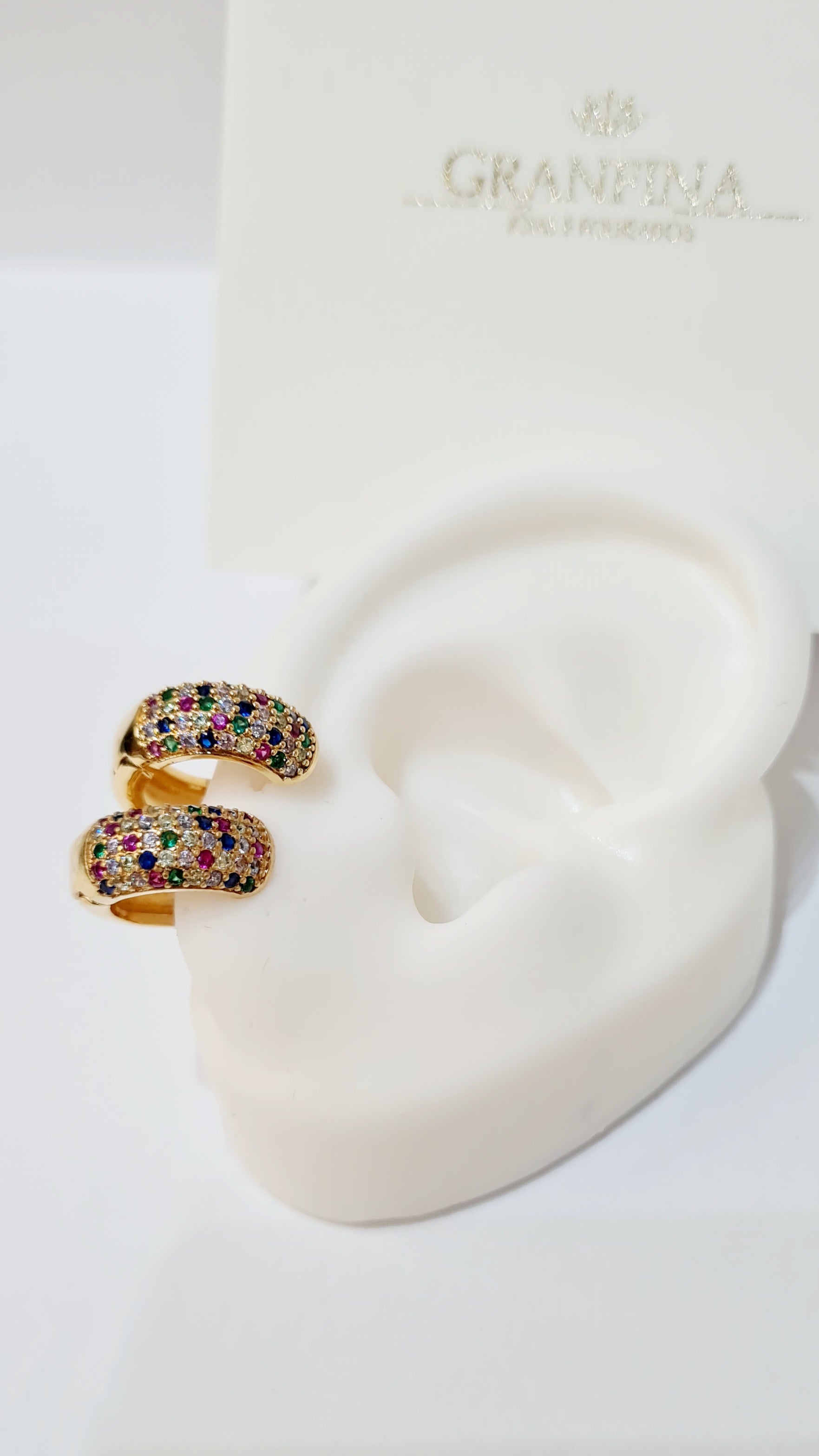 Brinco Argolinha Colorida