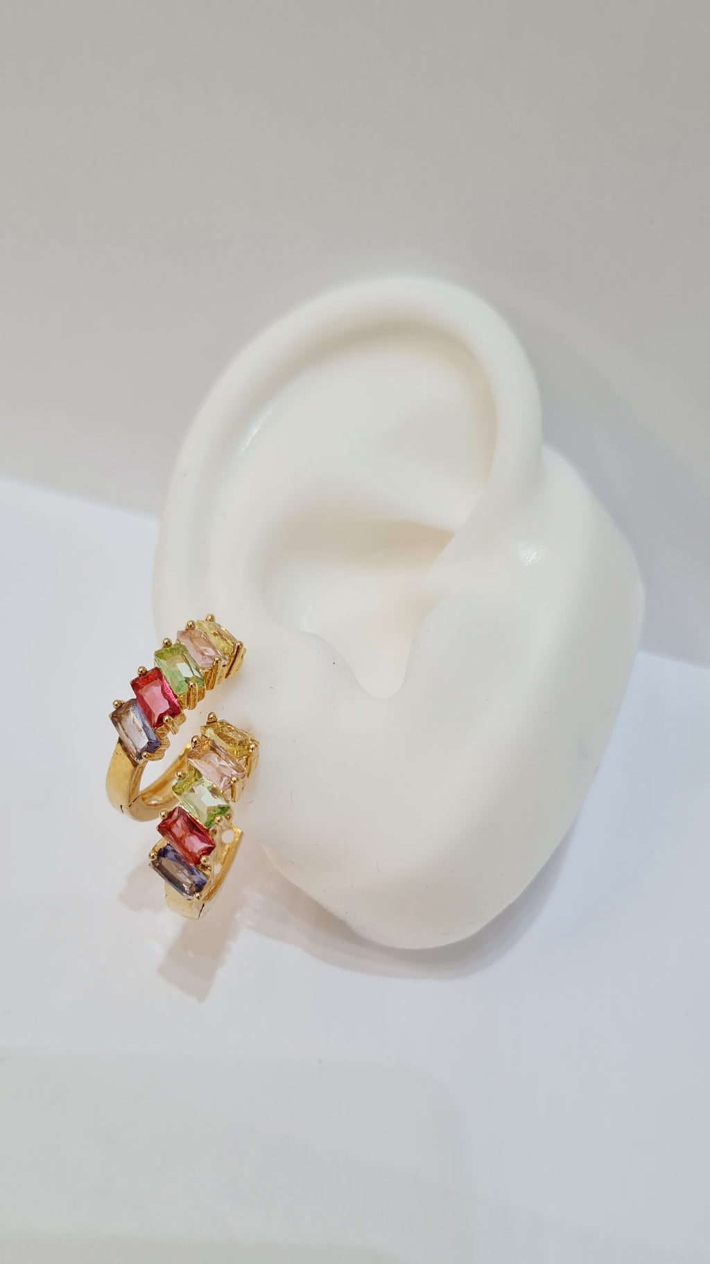 Brinco Argolinha Colorida