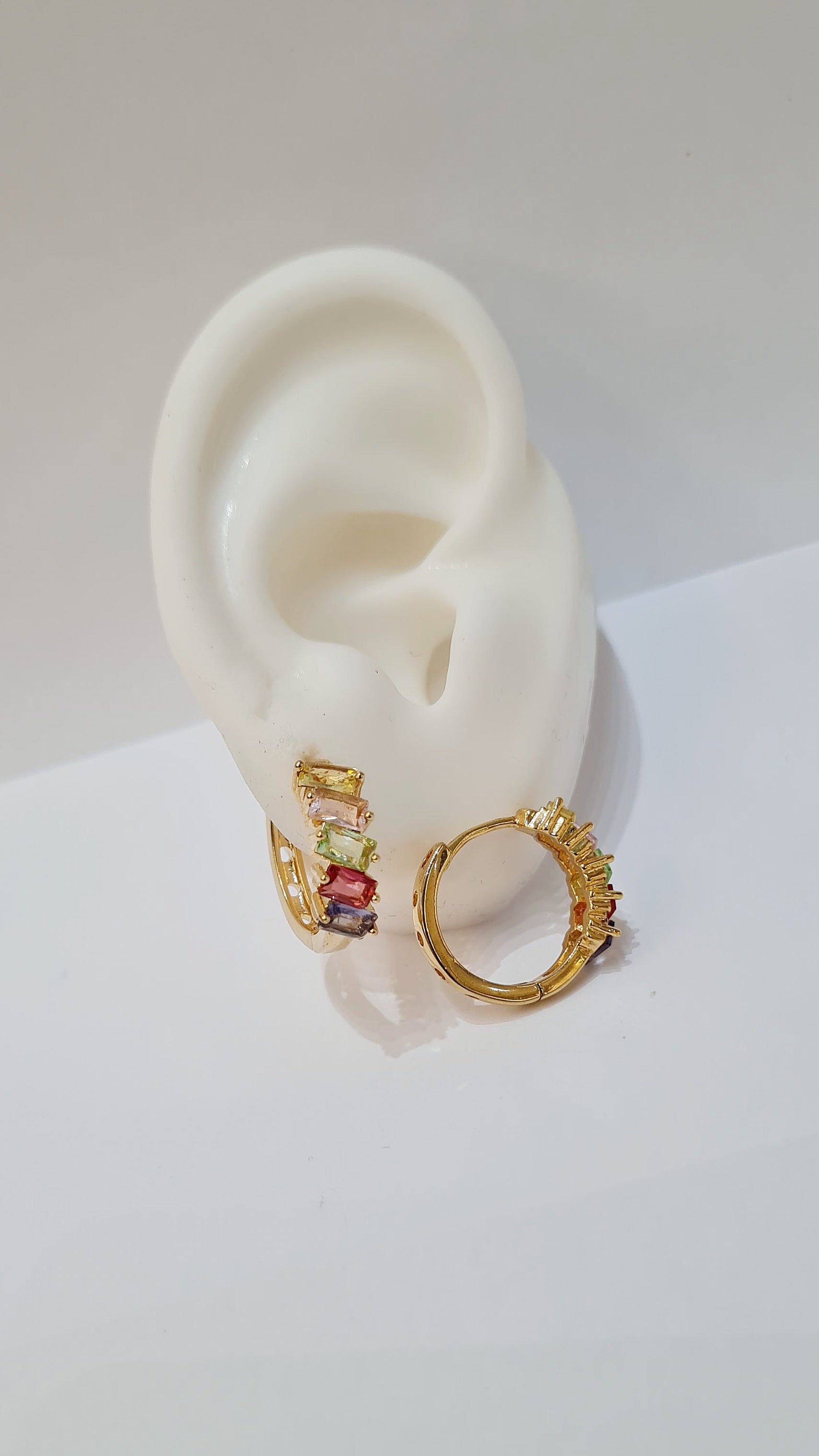 Brinco Argolinha Colorida