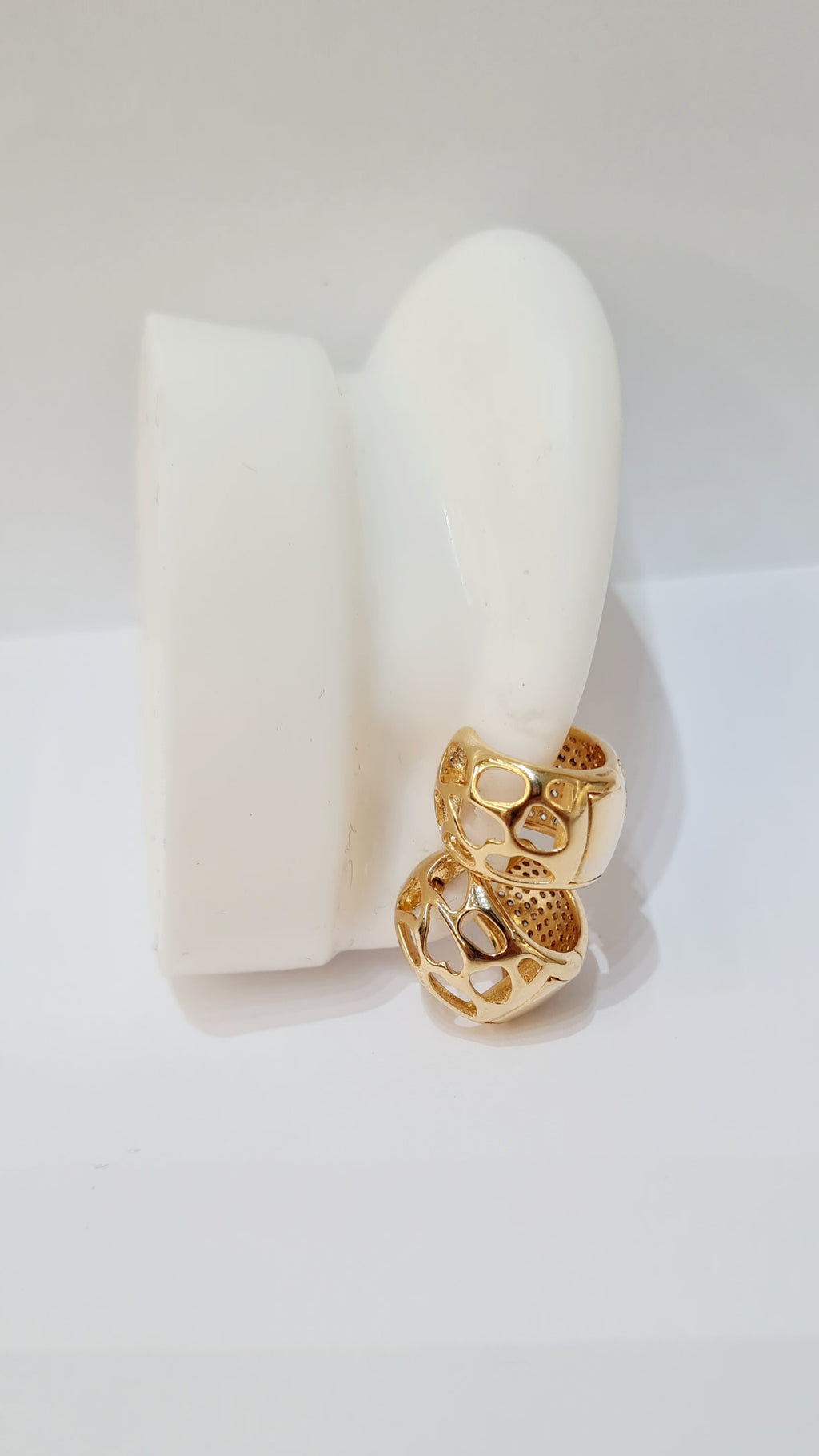 Brinco Argola Cravejada