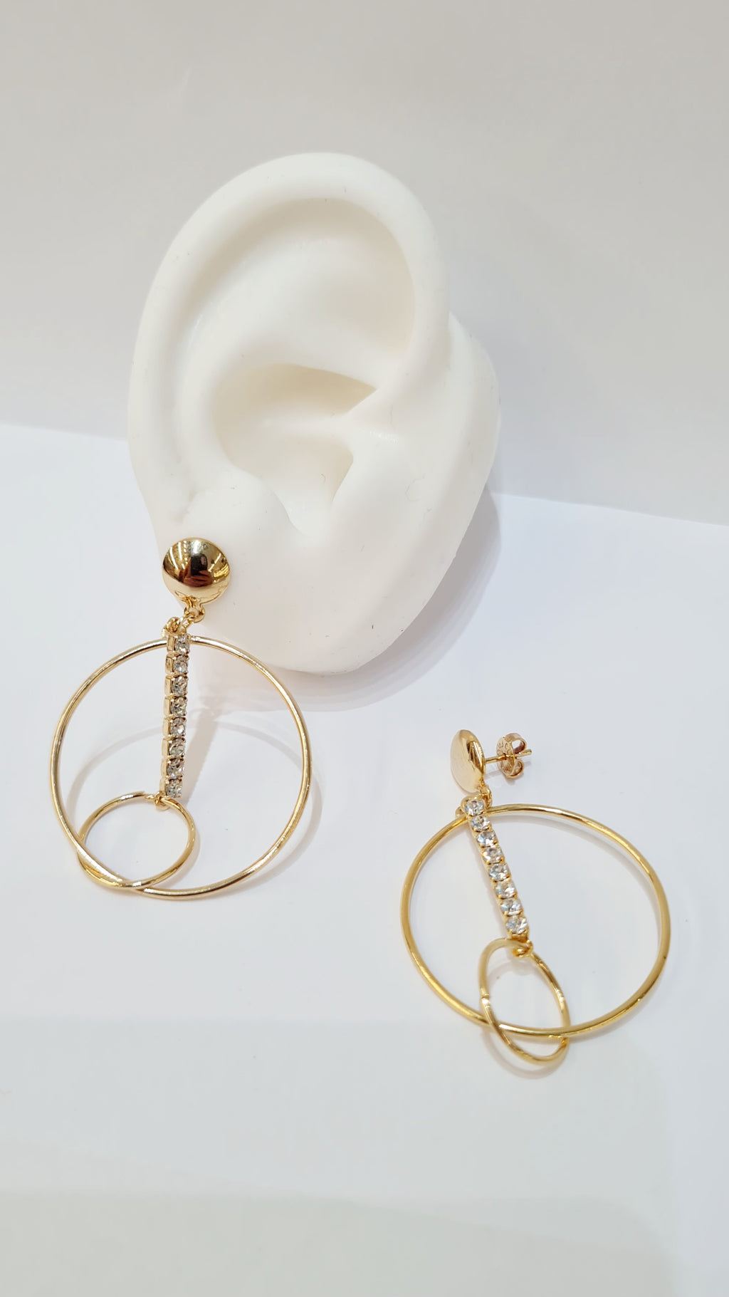 Brinco Circulo Cravejado