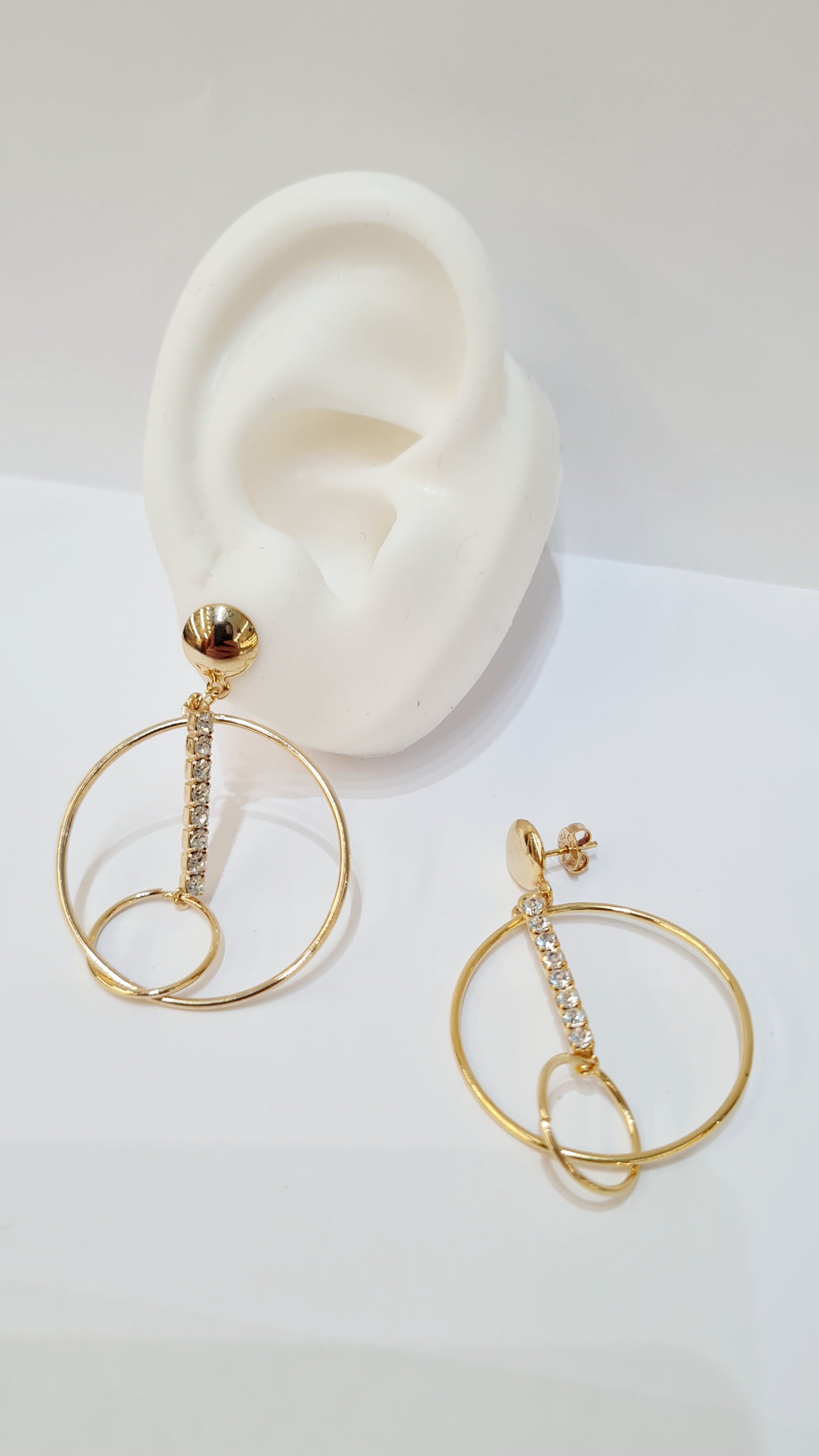 Brinco Circulo Cravejado