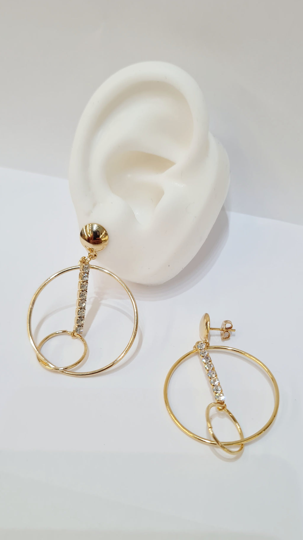 Brinco Circulo Cravejado