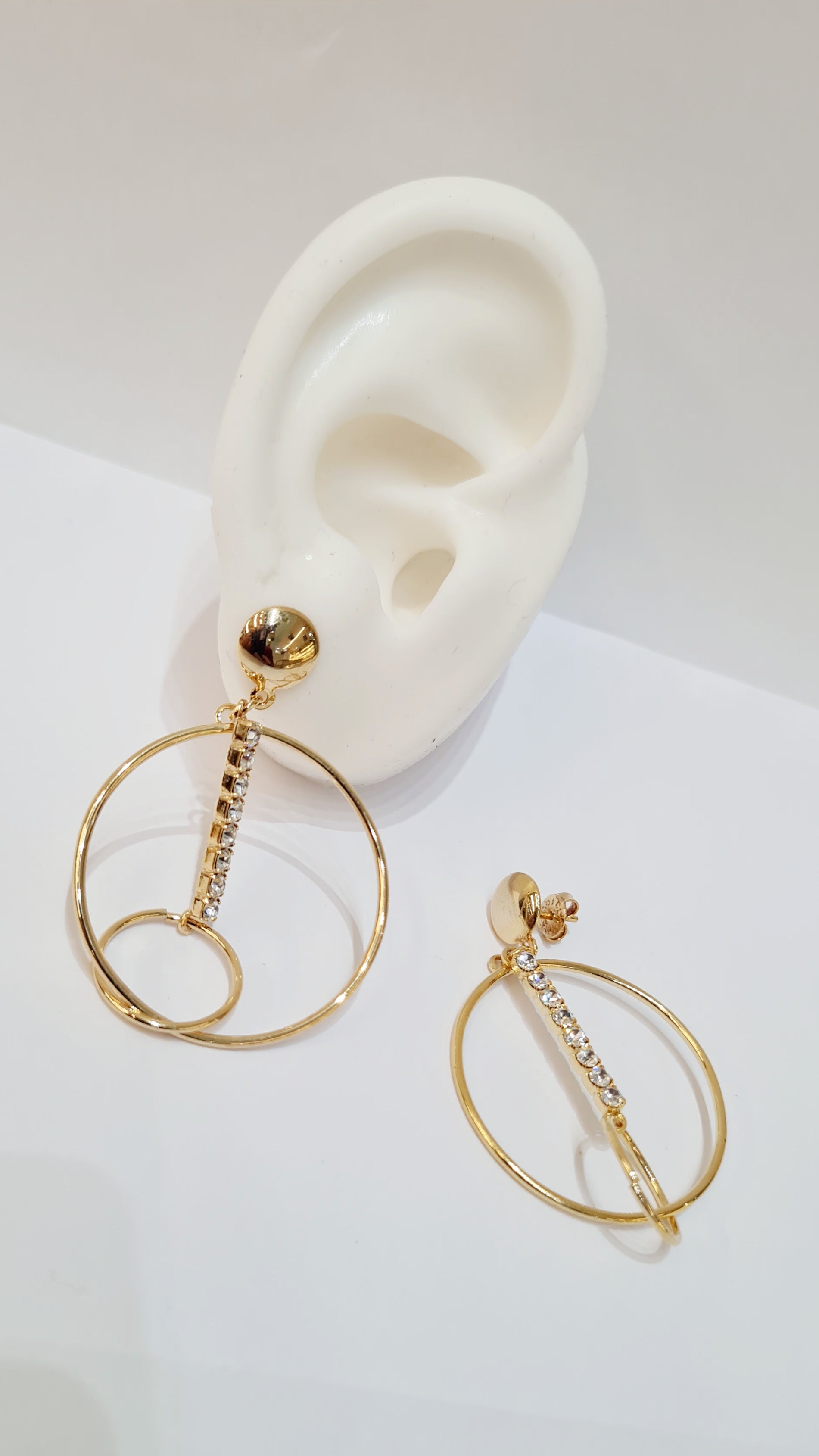 Brinco Circulo Cravejado