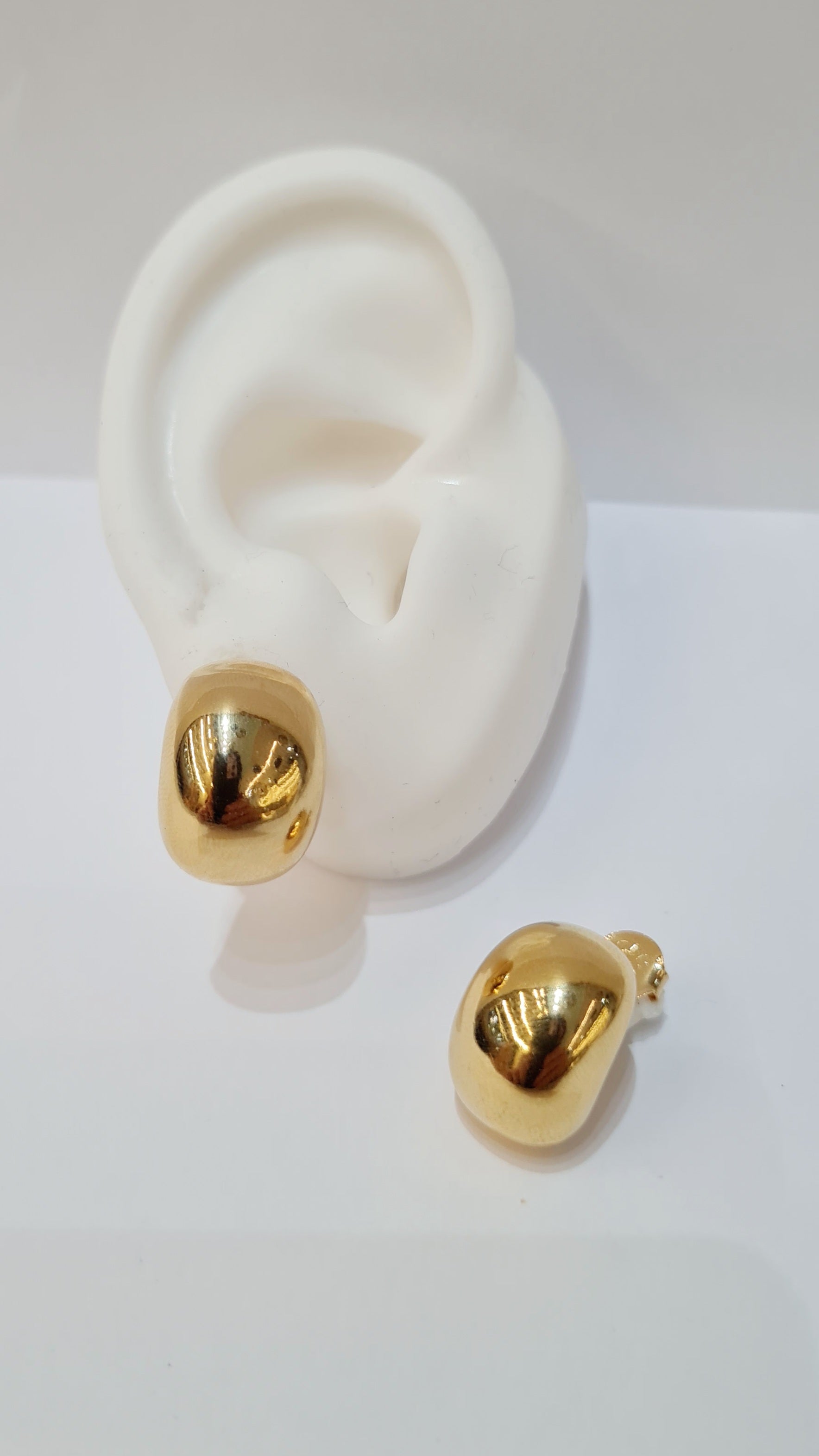 Brinco Meia Argola Grossa