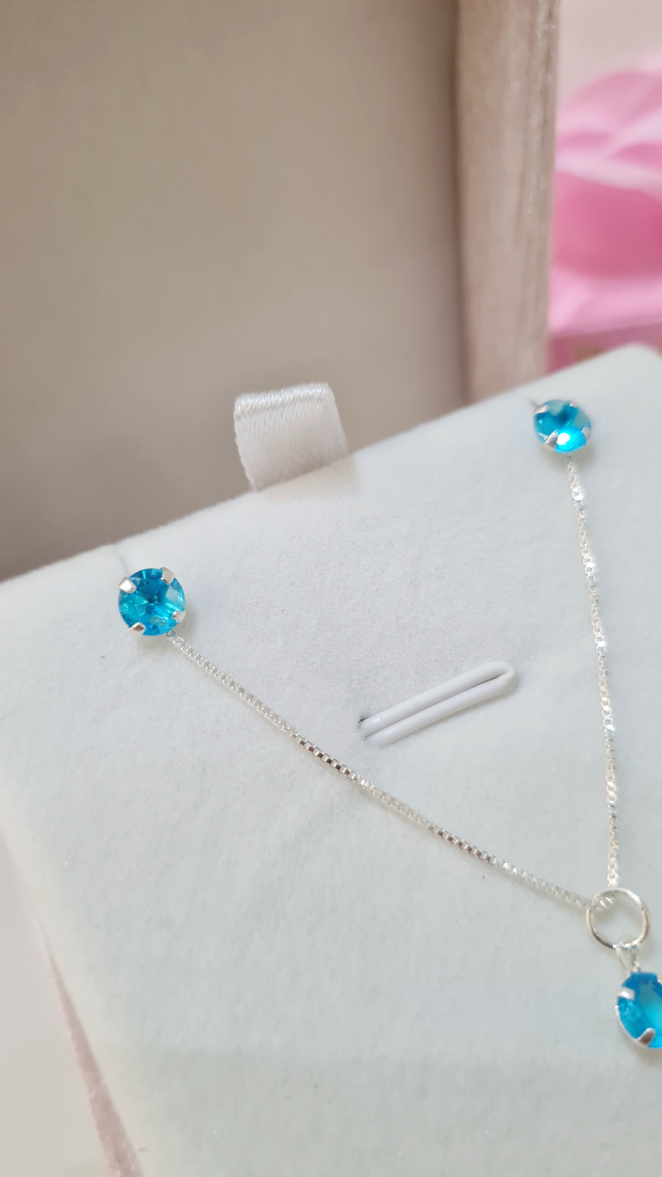 Conjunto em Prata 925 com Pedra