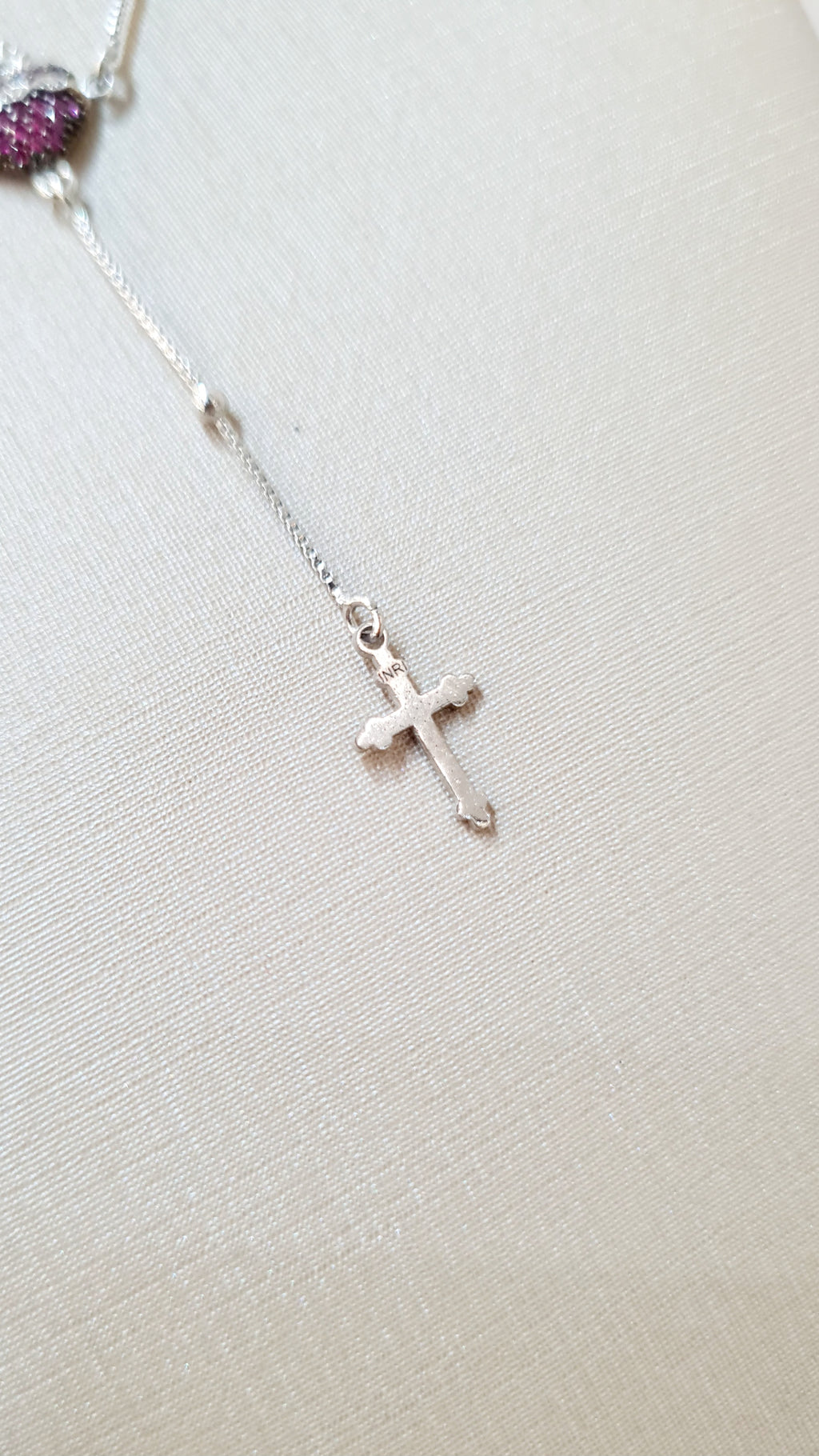 Colar Terço Sagrado Coração