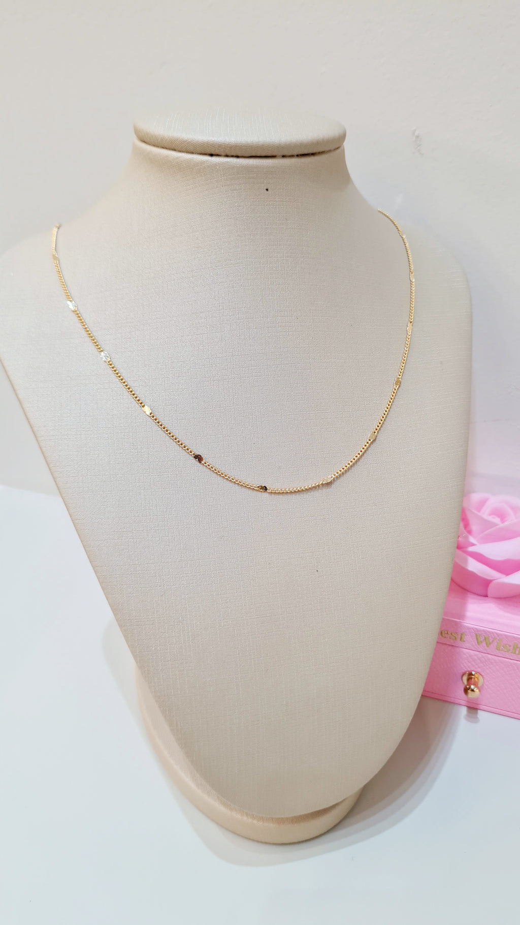 Corrente Choker Folheada