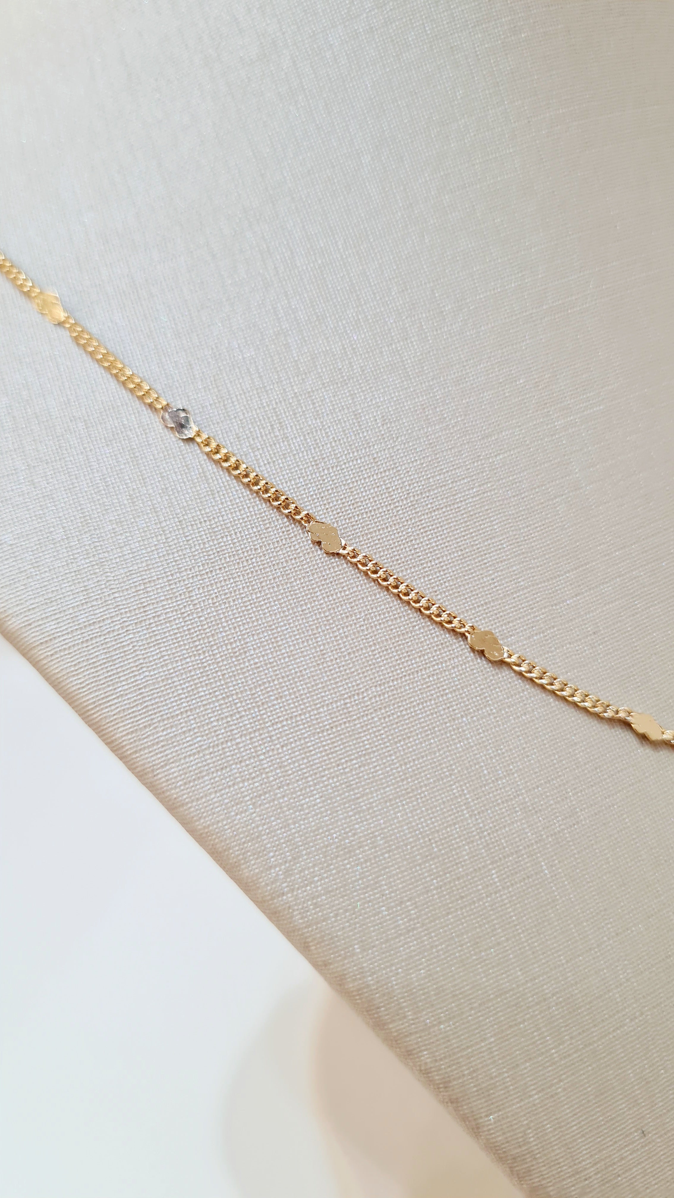 Corrente Choker Folheada