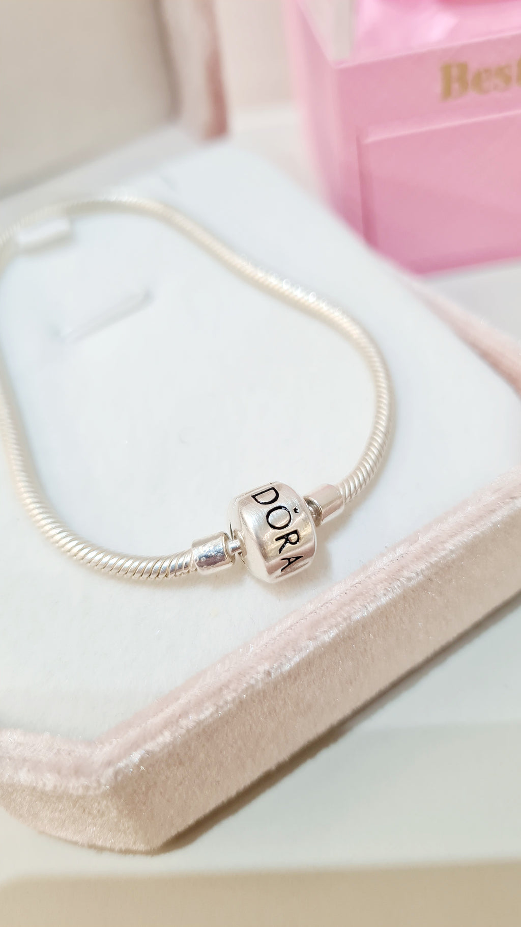 Pulseira em Prata 925 – Estilo Pandora Clássica