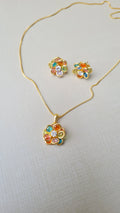 Conjunto Flor Colorida