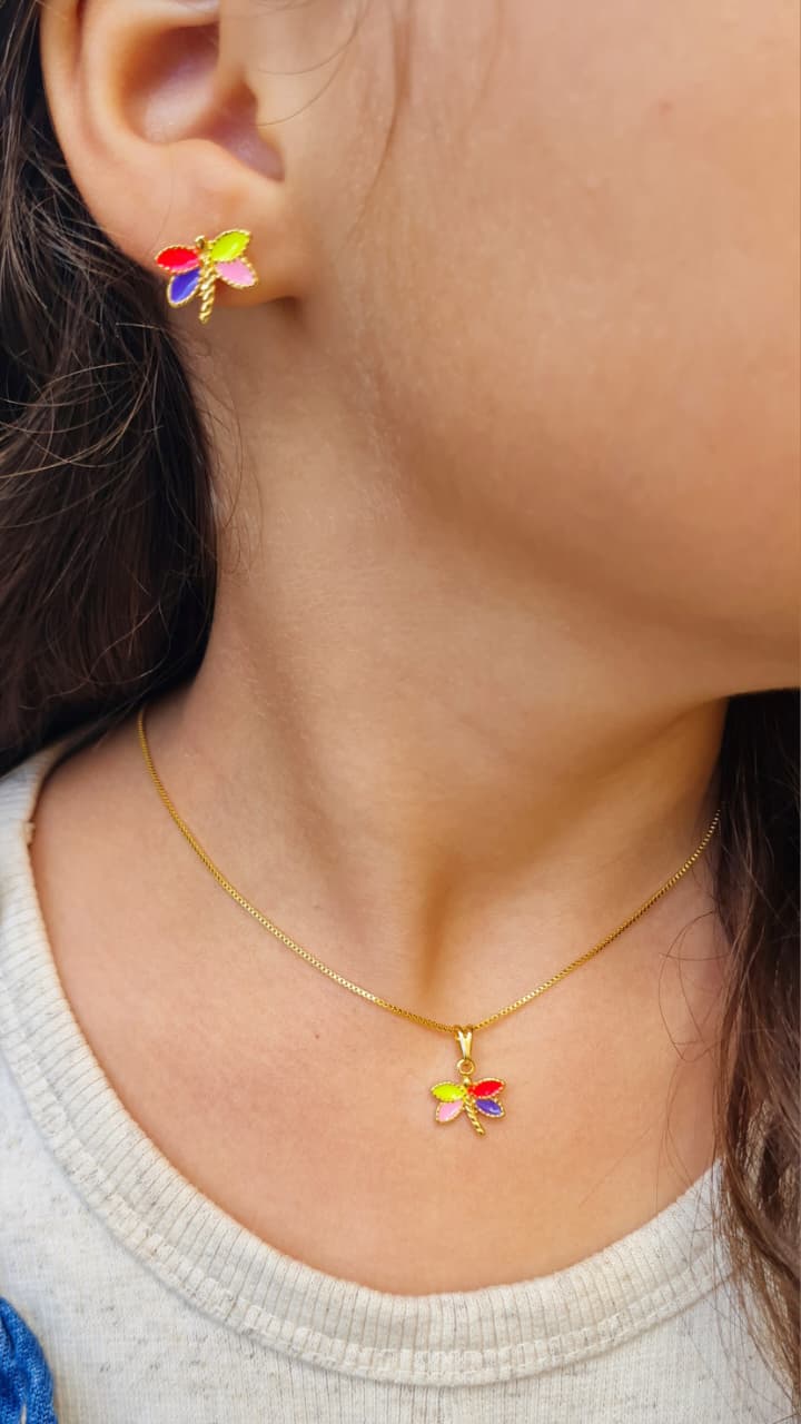 Conjunto Infantil Borboleta