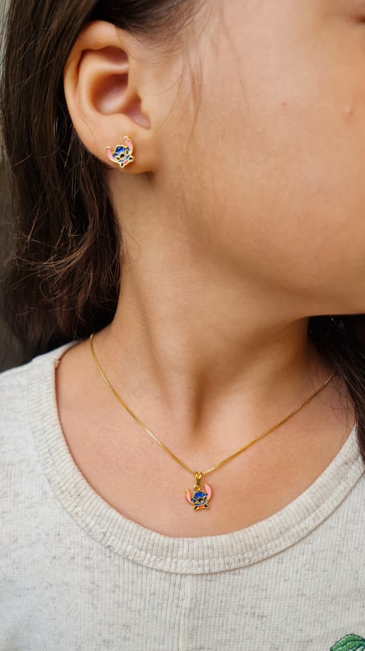 Conjunto Infantil Stitch