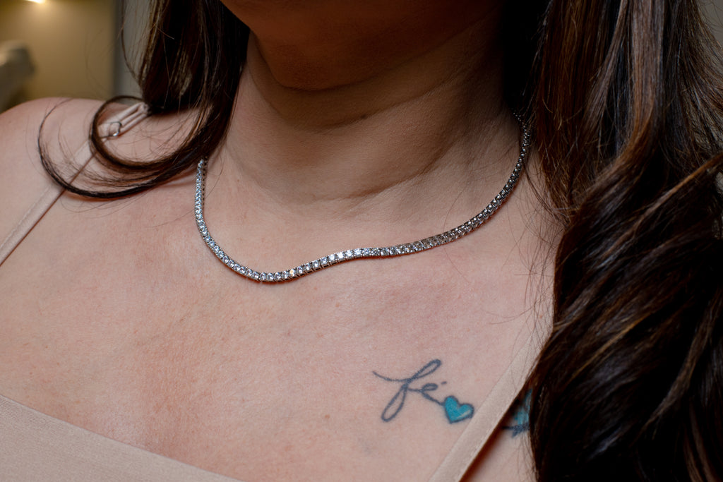 Colar Riviera em Prata 925