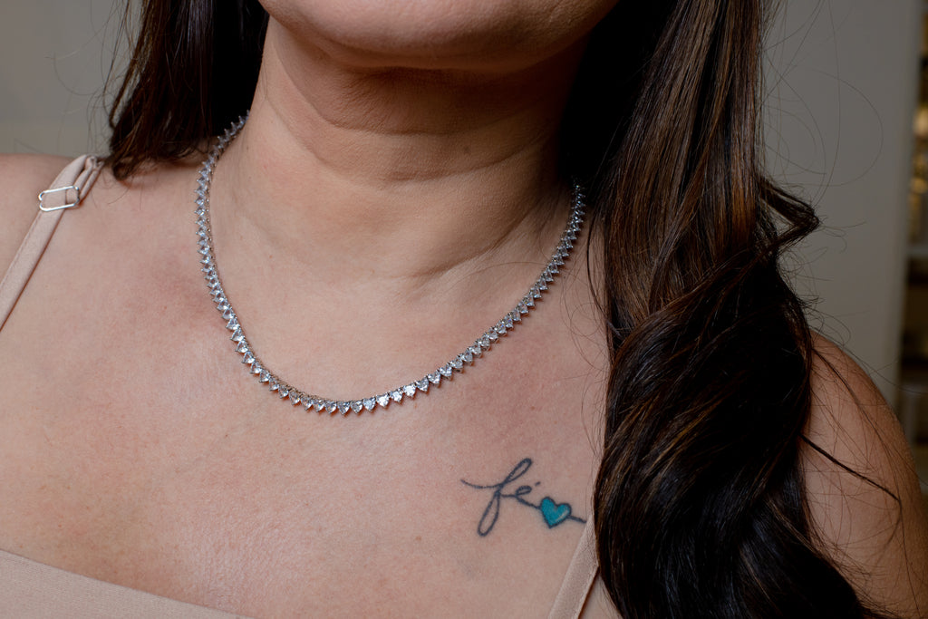 Colar Riviera em Prata 925