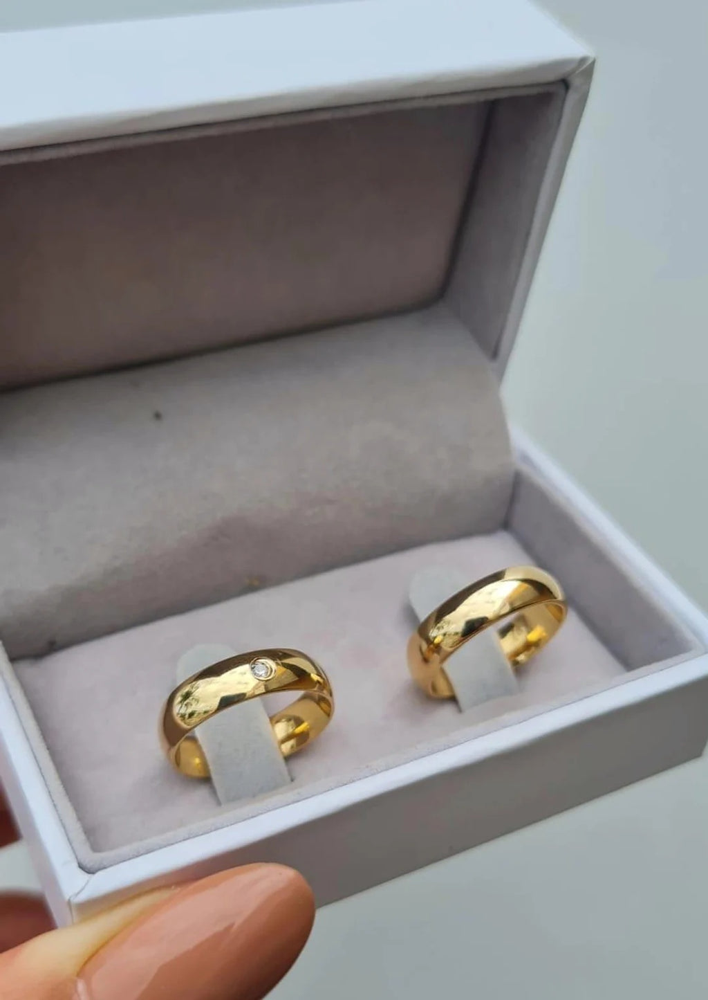 Aliança em Ouro 18K – Abaulado (Unidade)