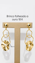 Brinco Círculos Martelado