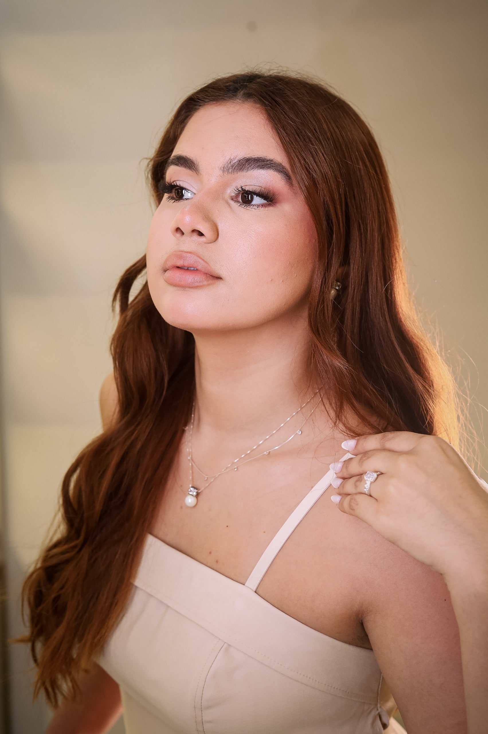 Gargantilha em Prata 925 com zirconia e Pérola