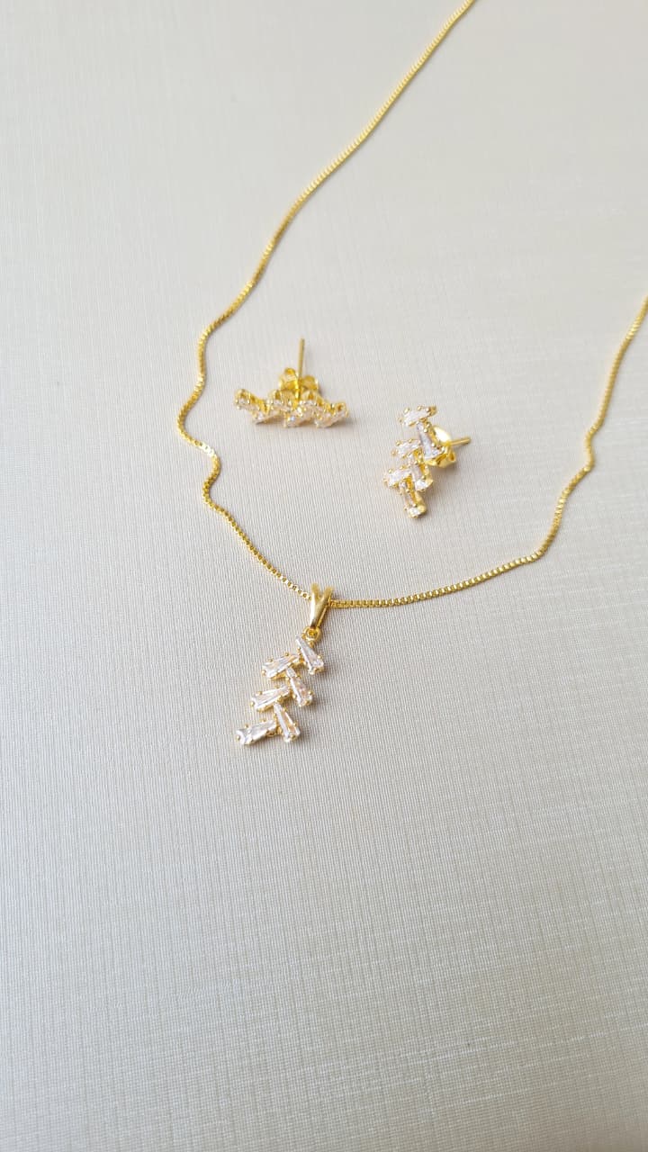 Conjunto 3 Ponto de Luz Semijoias