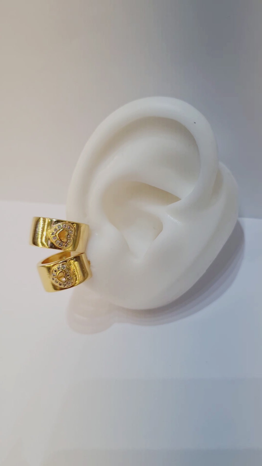 Brinco Argola Coração